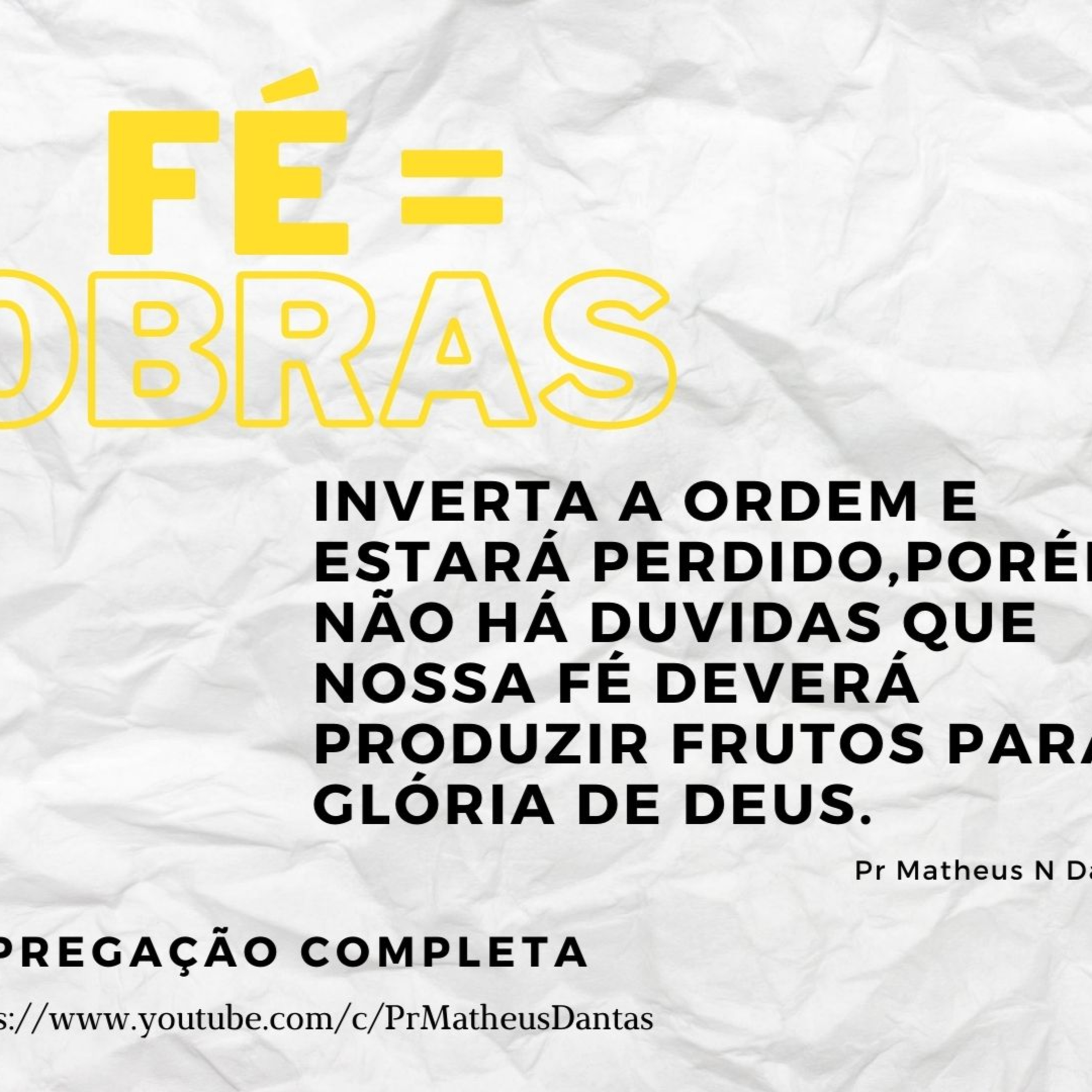 Pastor Matheus N Dantas