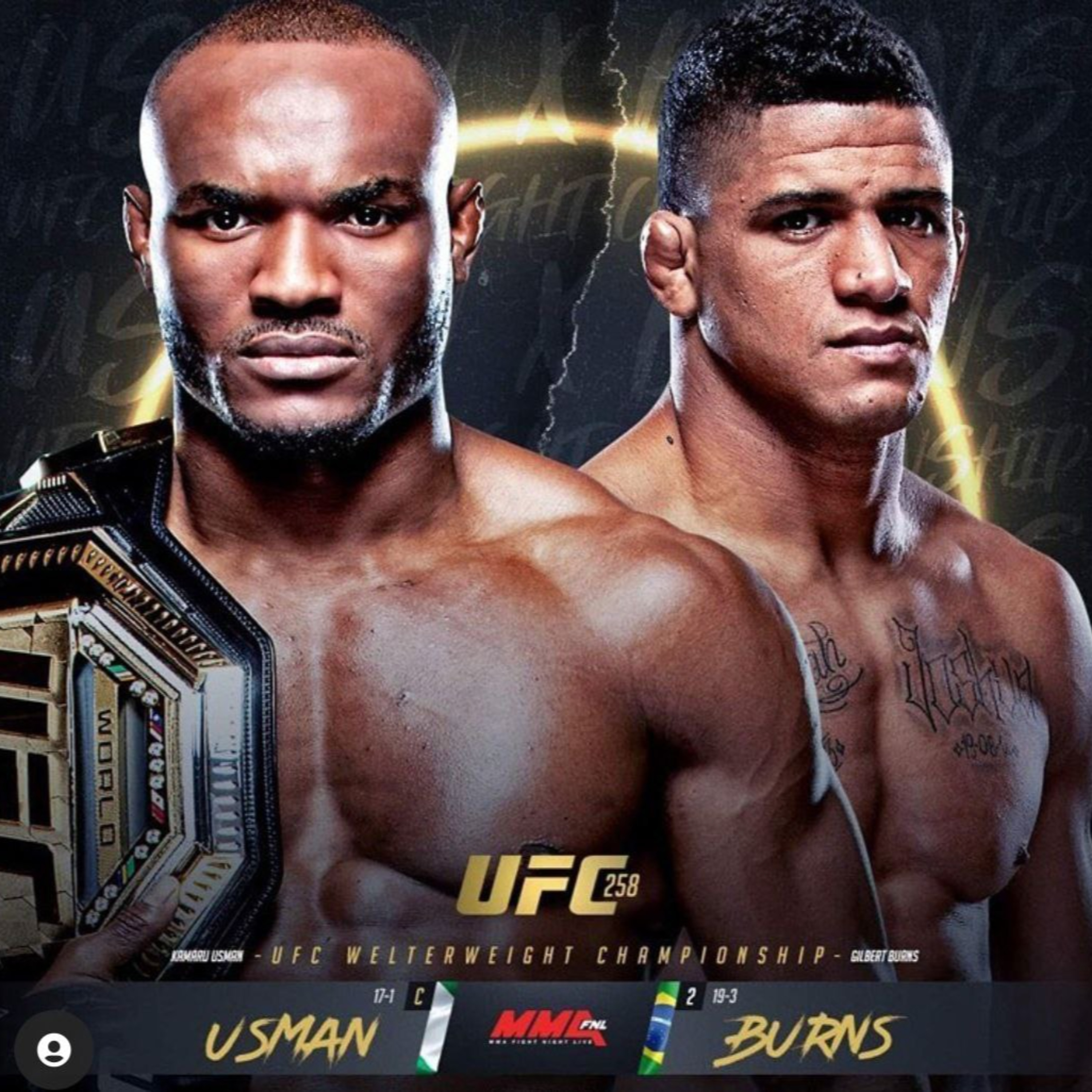 UFC 258: Usman vs. Burns Preview