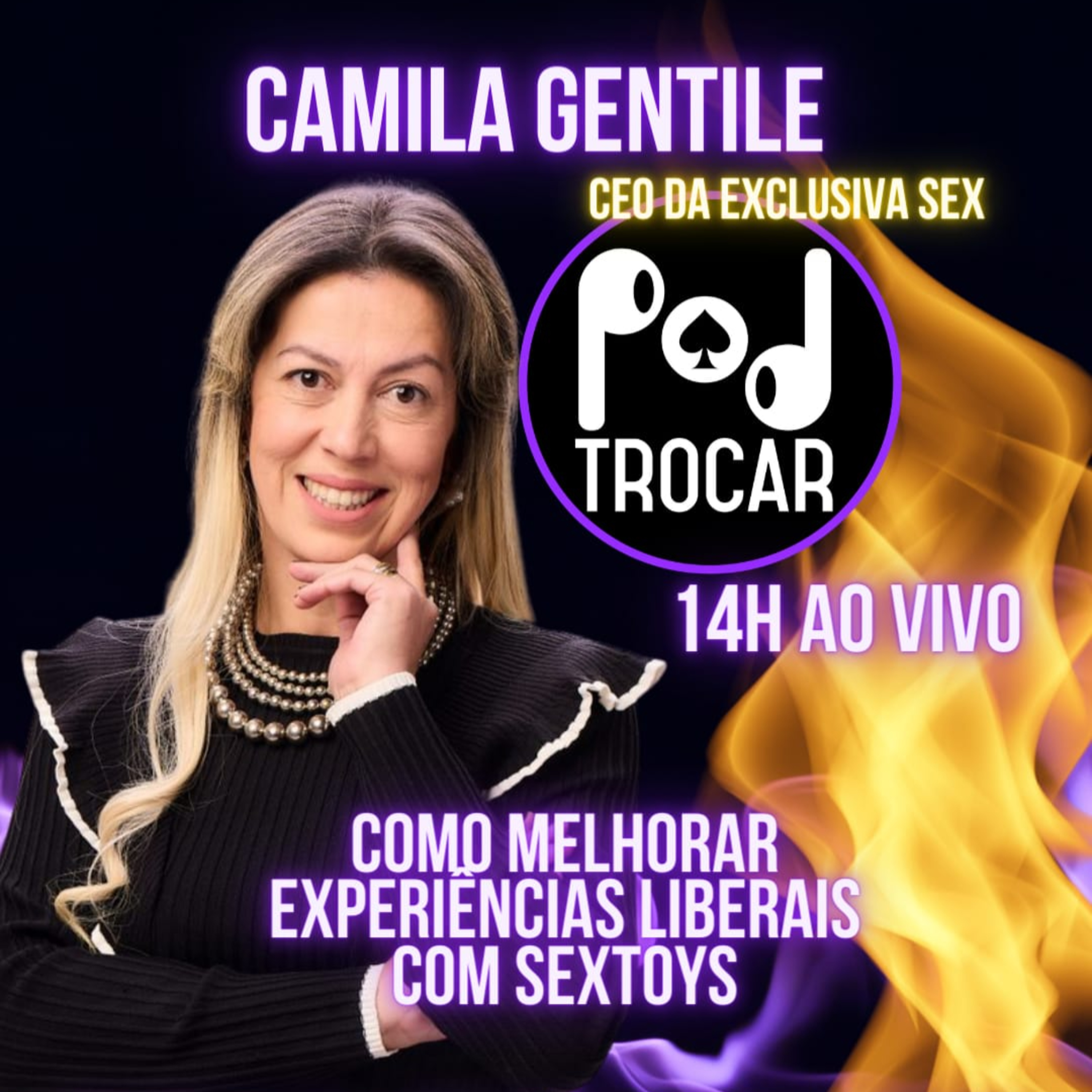 PodTrocar Swing e não monogamia. Podcast sobre o meio liberal, festas e relacionamentos.