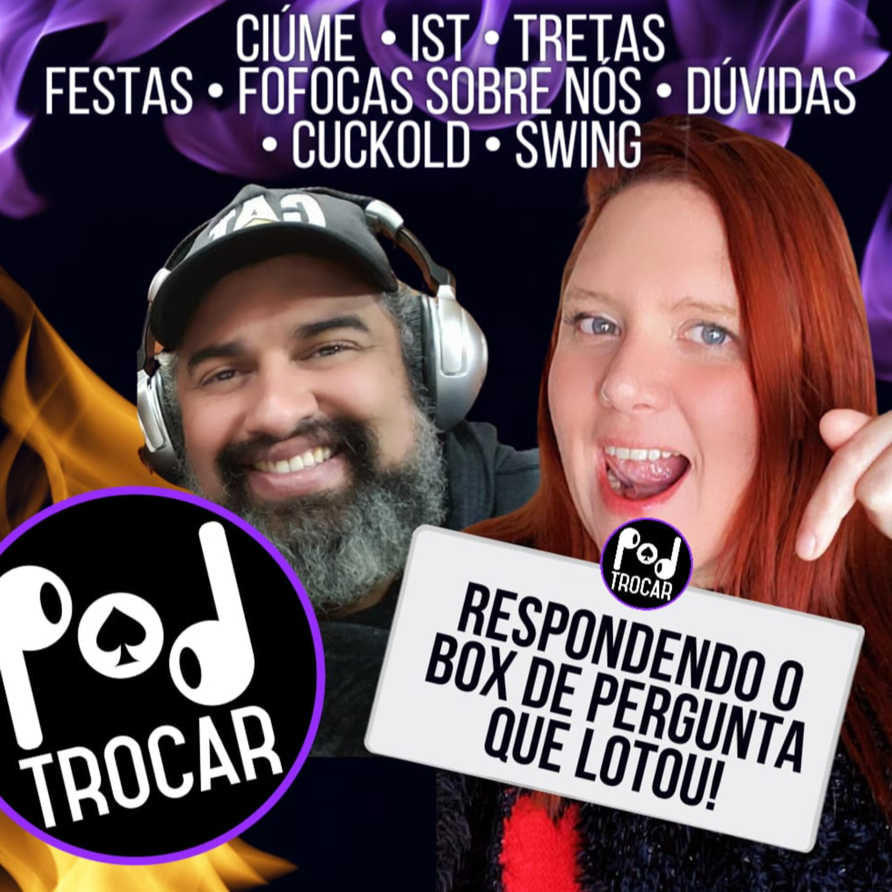 PodTrocar Swing e não monogamia. Podcast sobre o meio liberal, festas e relacionamentos.