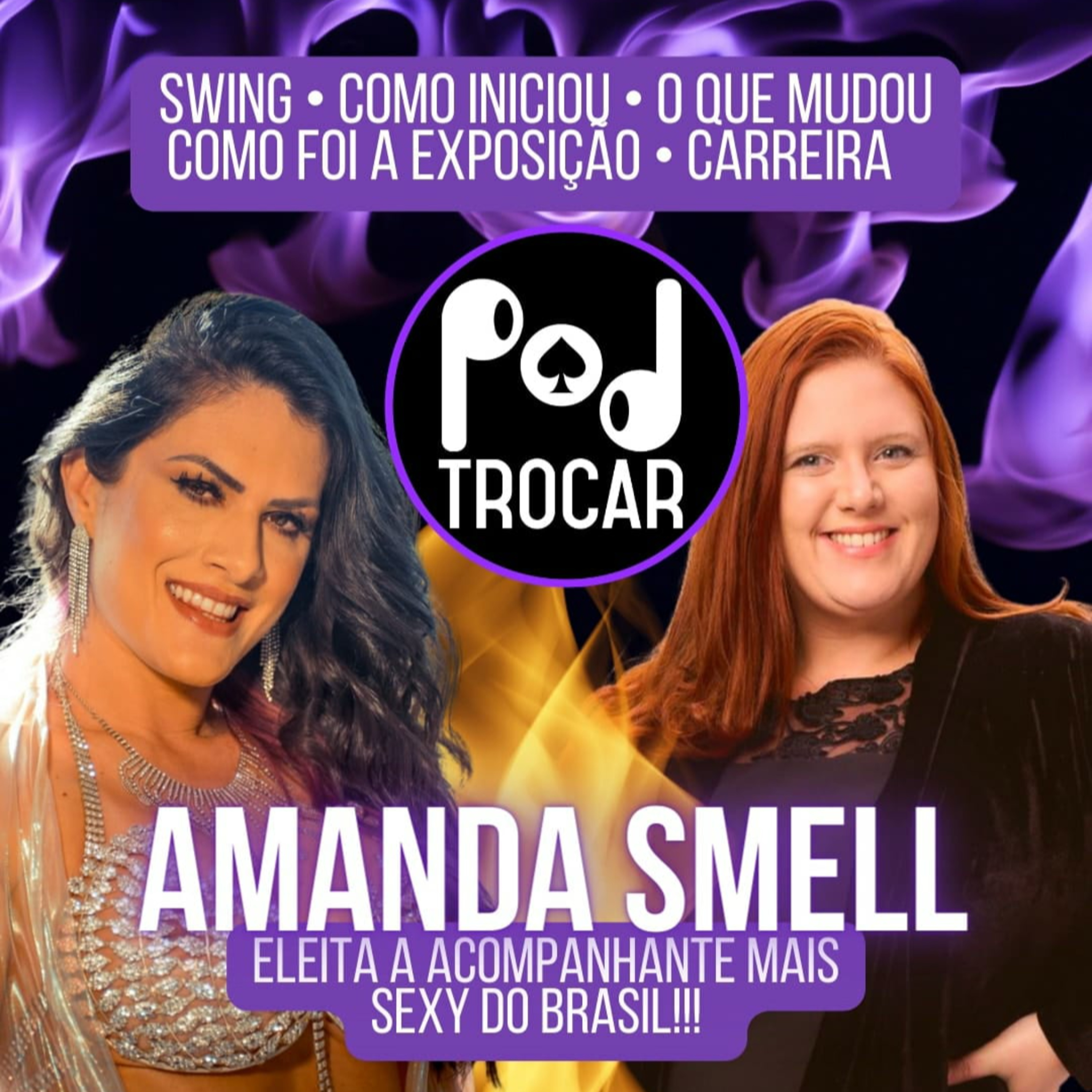 PodTrocar Swing e não monogamia. Podcast sobre o meio liberal, festas e relacionamentos.