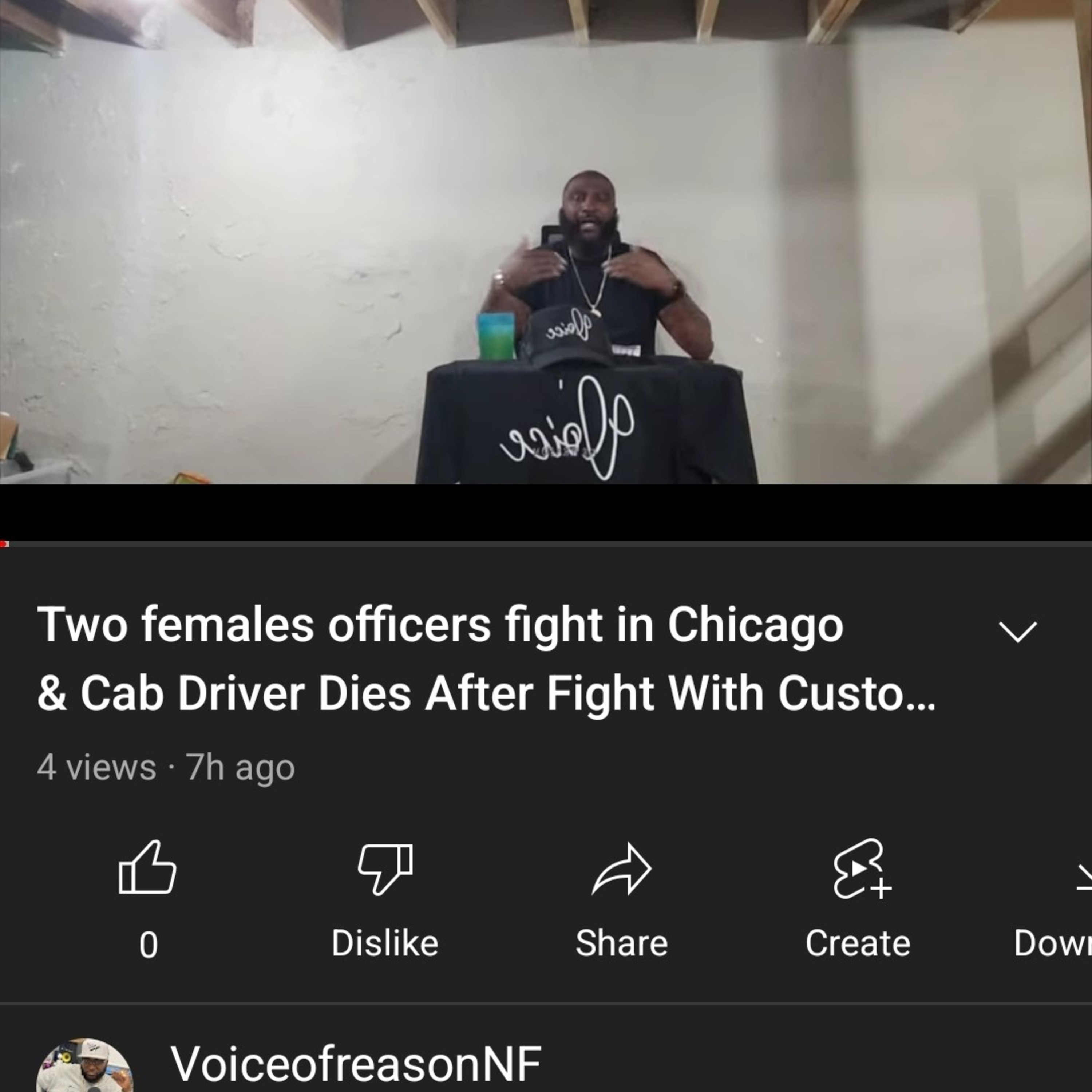 Two black female officers fight each other on duty in Chicago episode artwork
