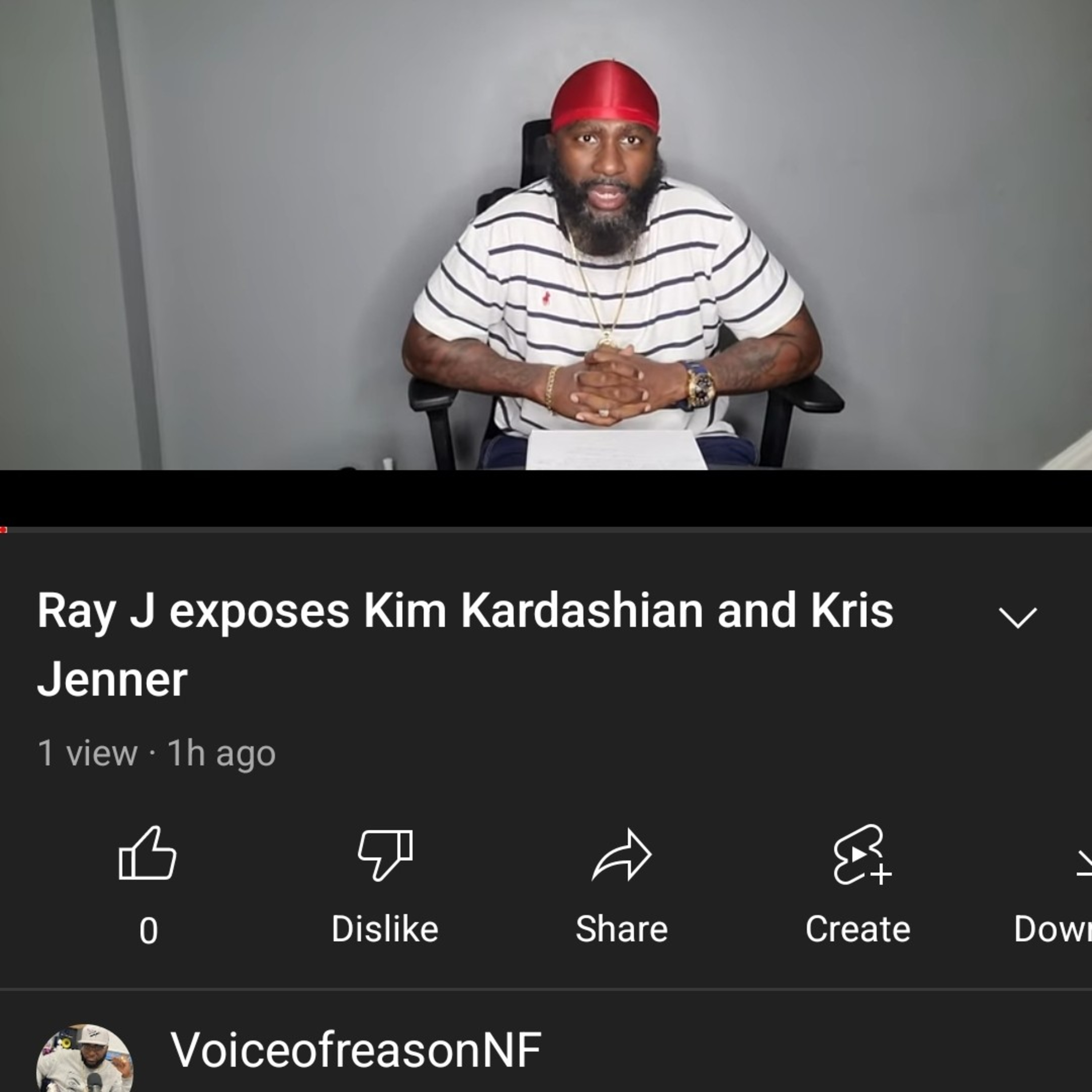 Ray J exposes Kim Kardashian and Kris Jenner episode artwork