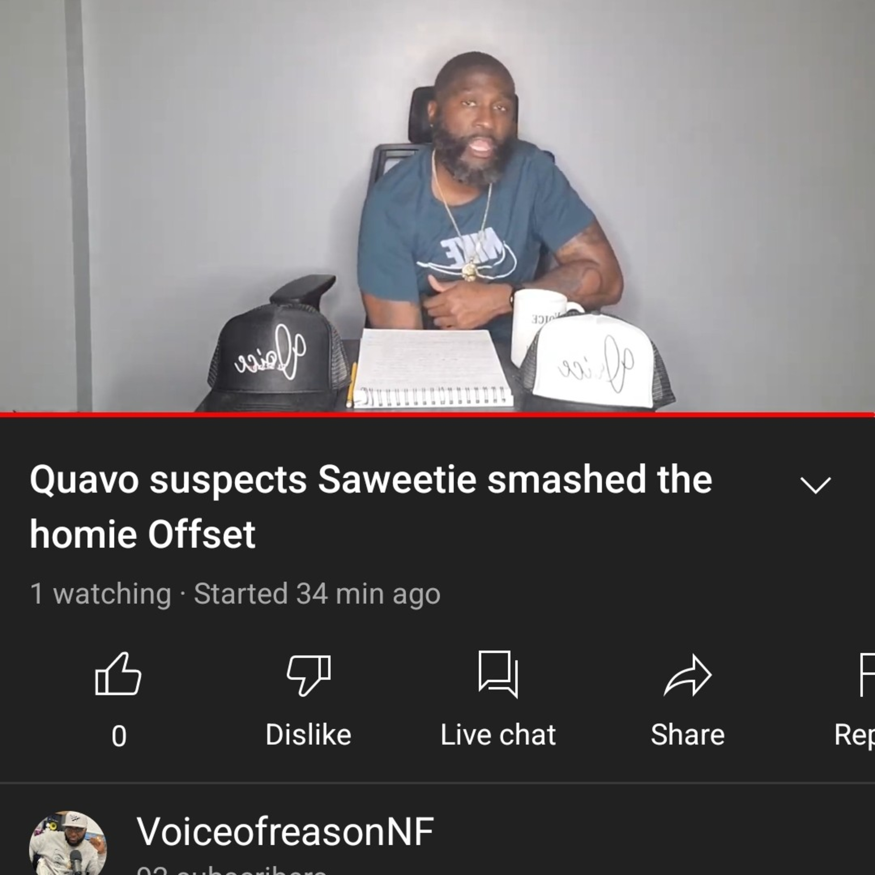 Quavo suspects Saweetie smashed the homie Offset episode artwork