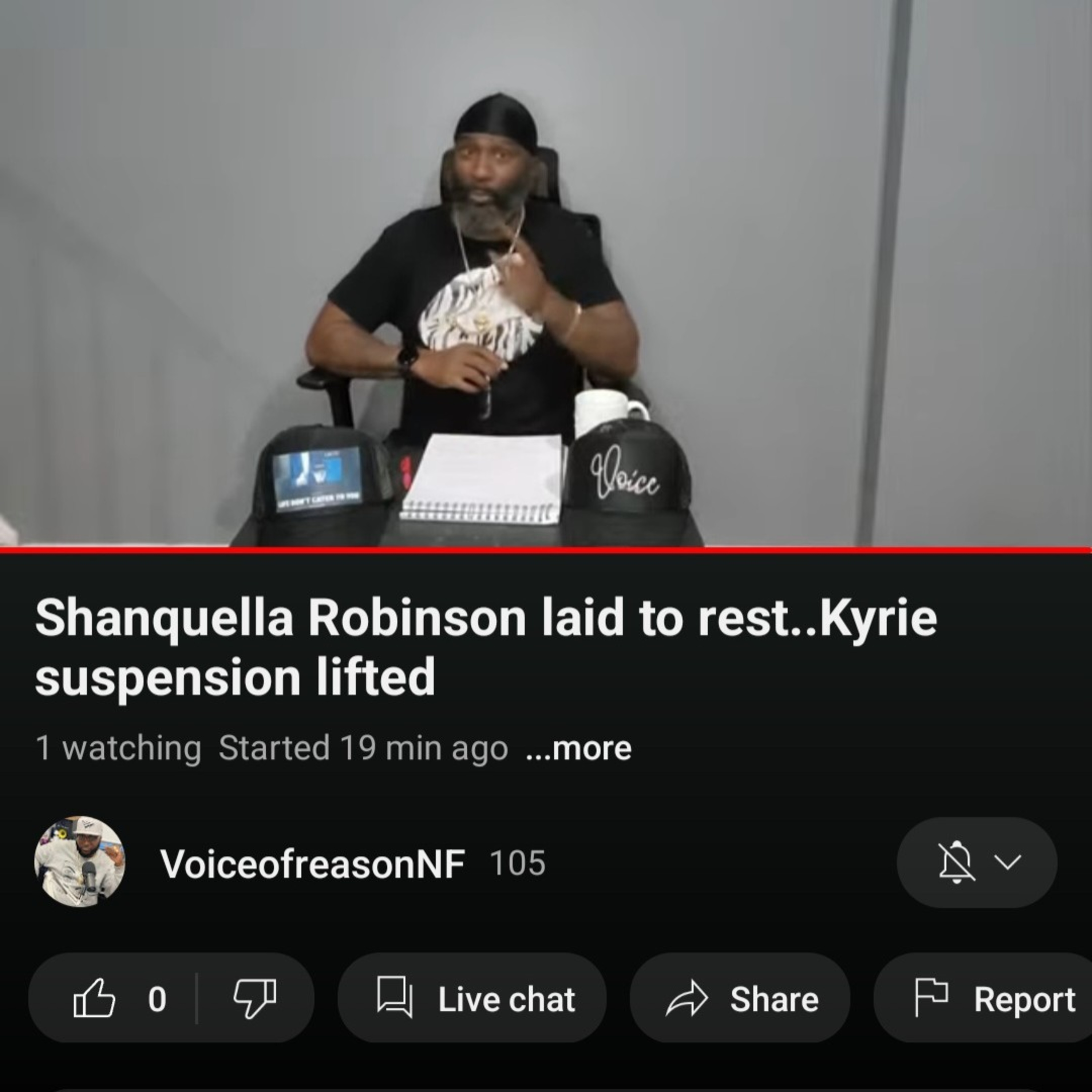 Shanquella Robinson laid to rest..Kyrie suspension lifted episode artwork