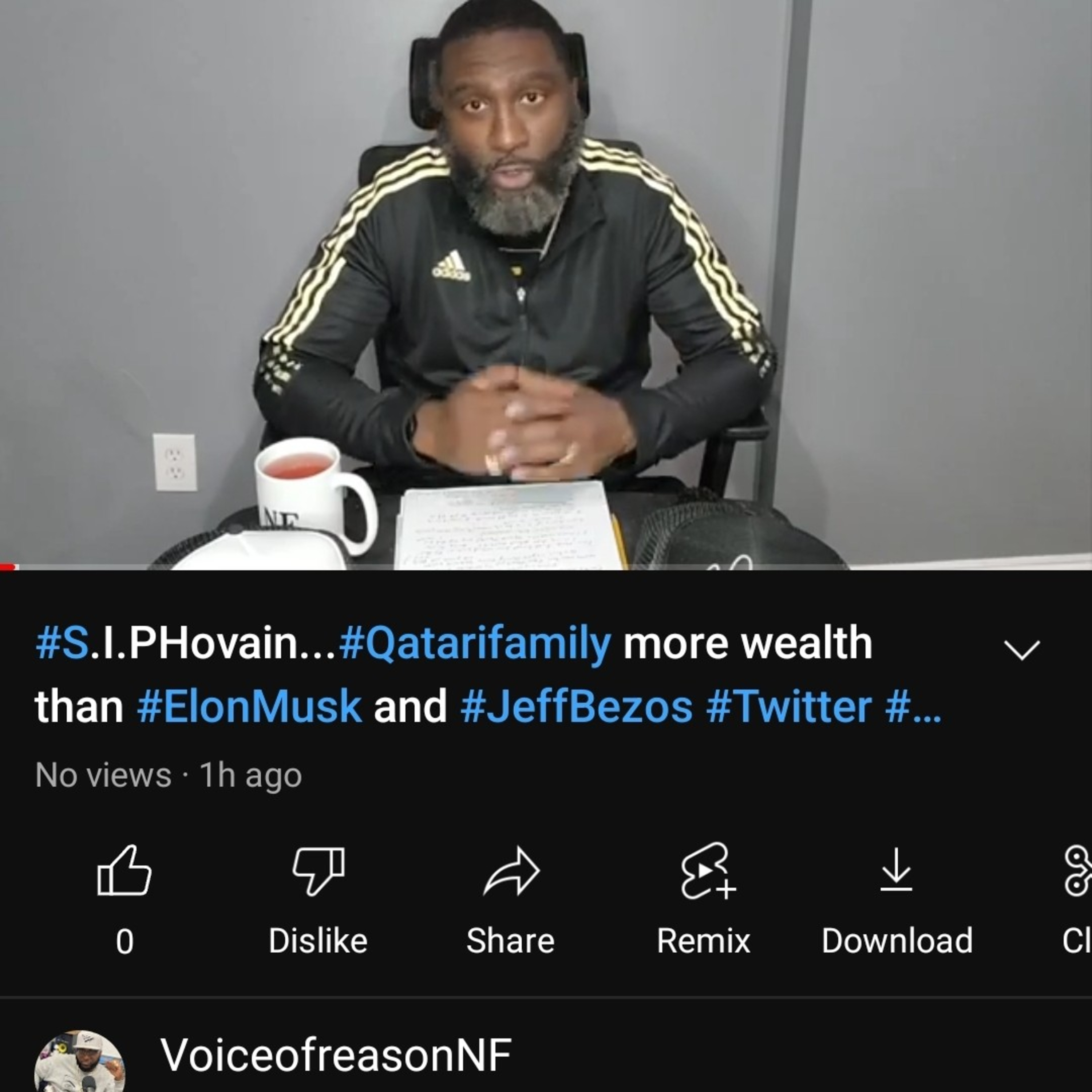 S.I.P Hovain...Elon Musk back on twitter episode artwork