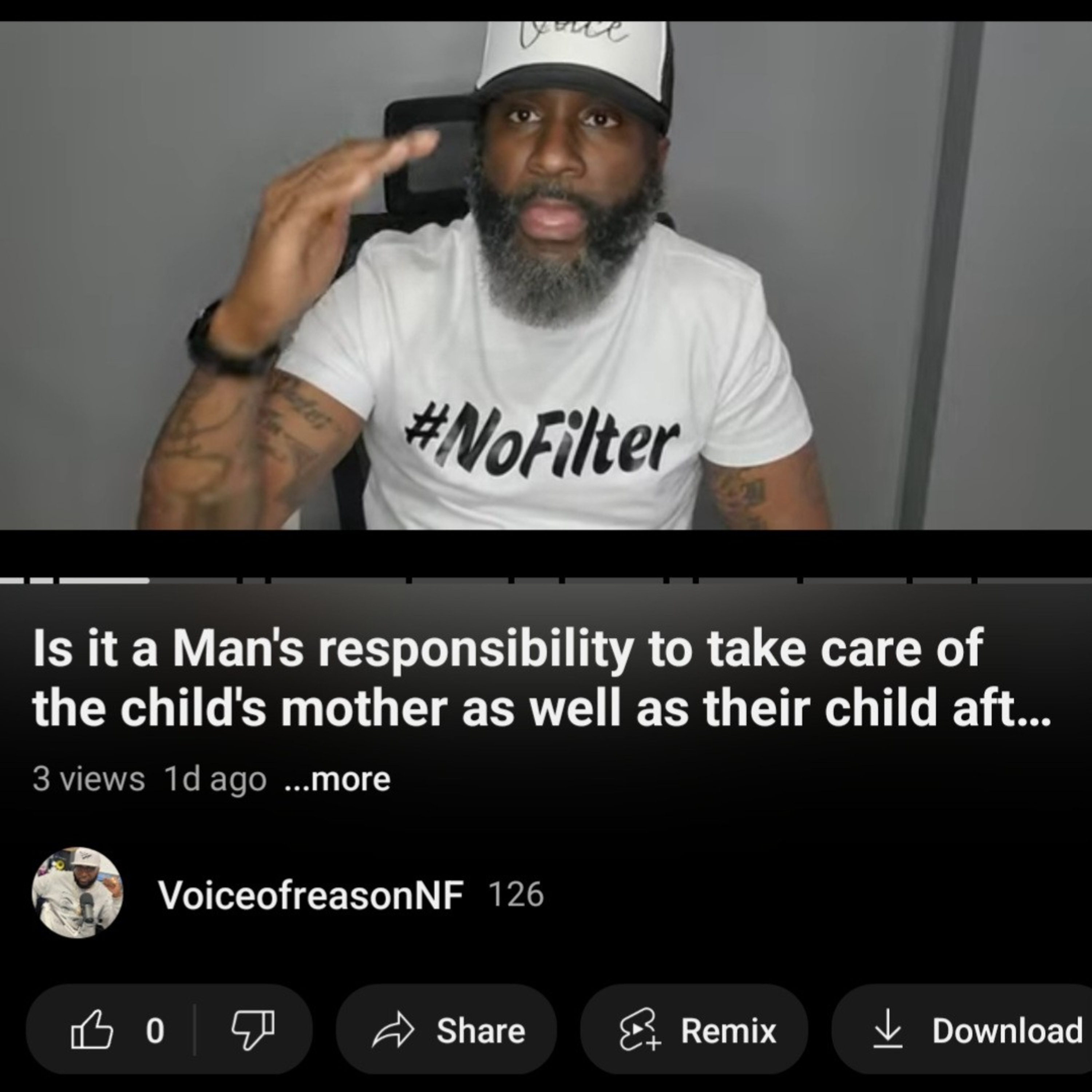 Should a man take care of his child's mother as well as the child after the breakup episode artwork