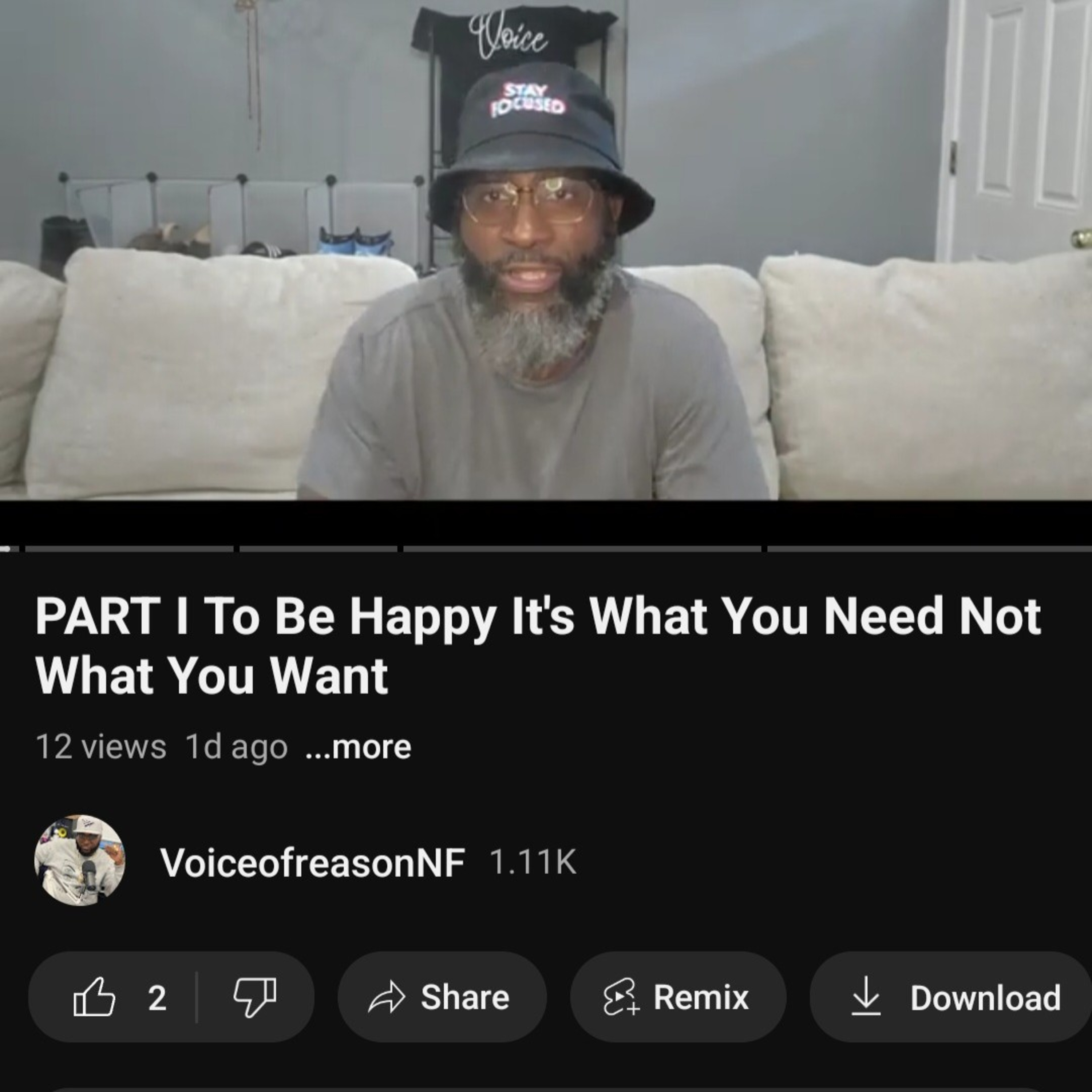 Part I To Be Happy It's Needs Over Wants episode artwork