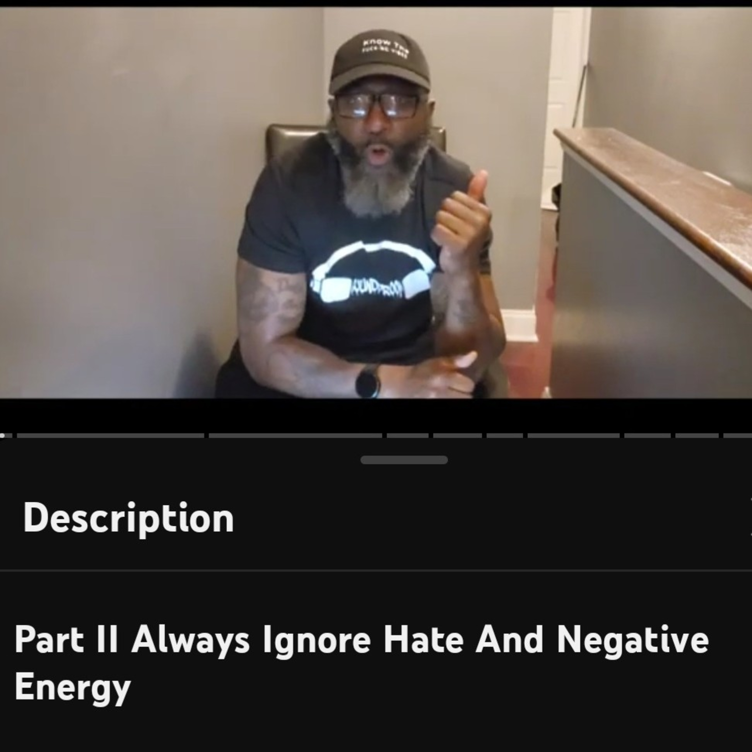 Part II Always Ignore Hate And Negative Energy episode artwork
