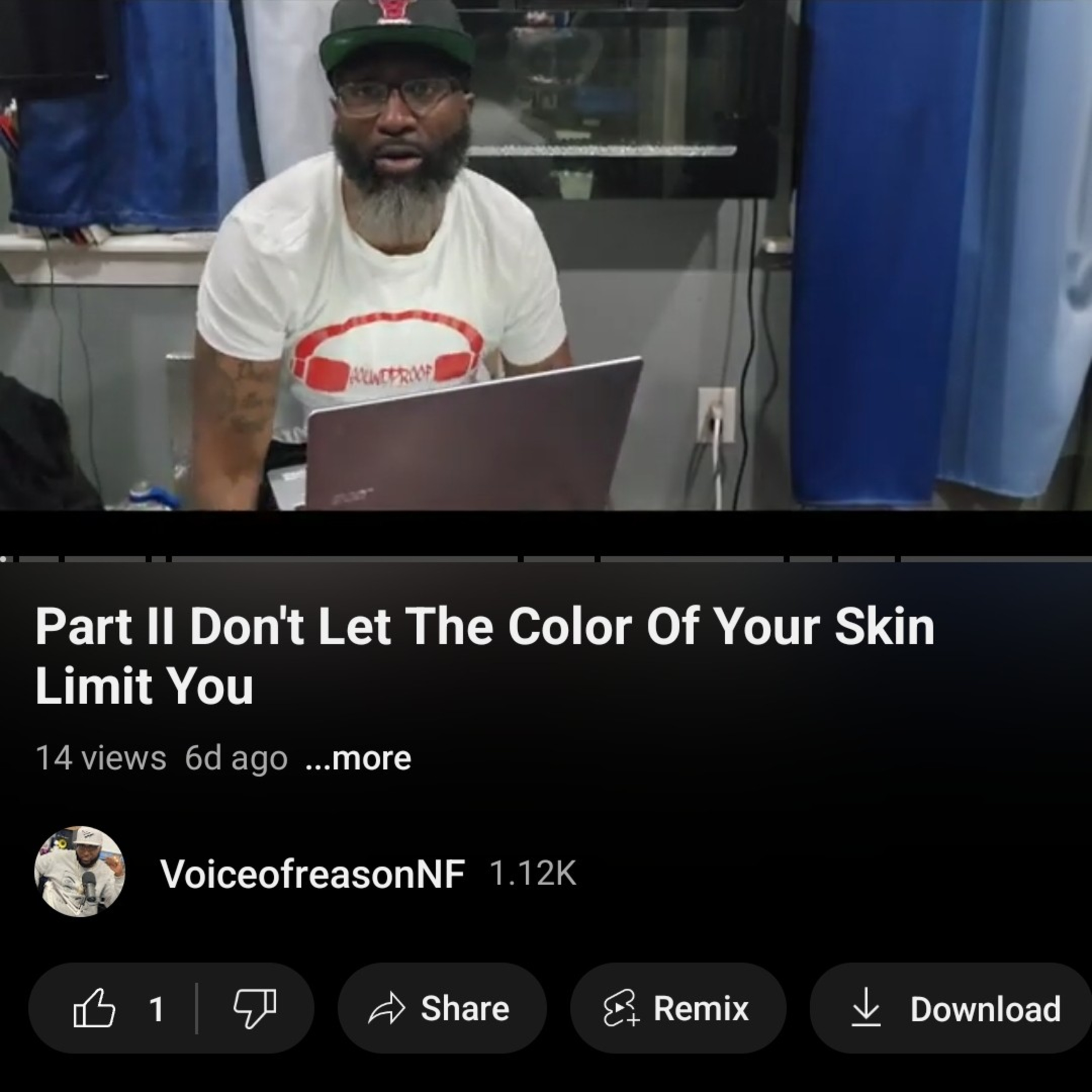 Part 2 Don't Let The Color Of Your Skin Limit You episode artwork