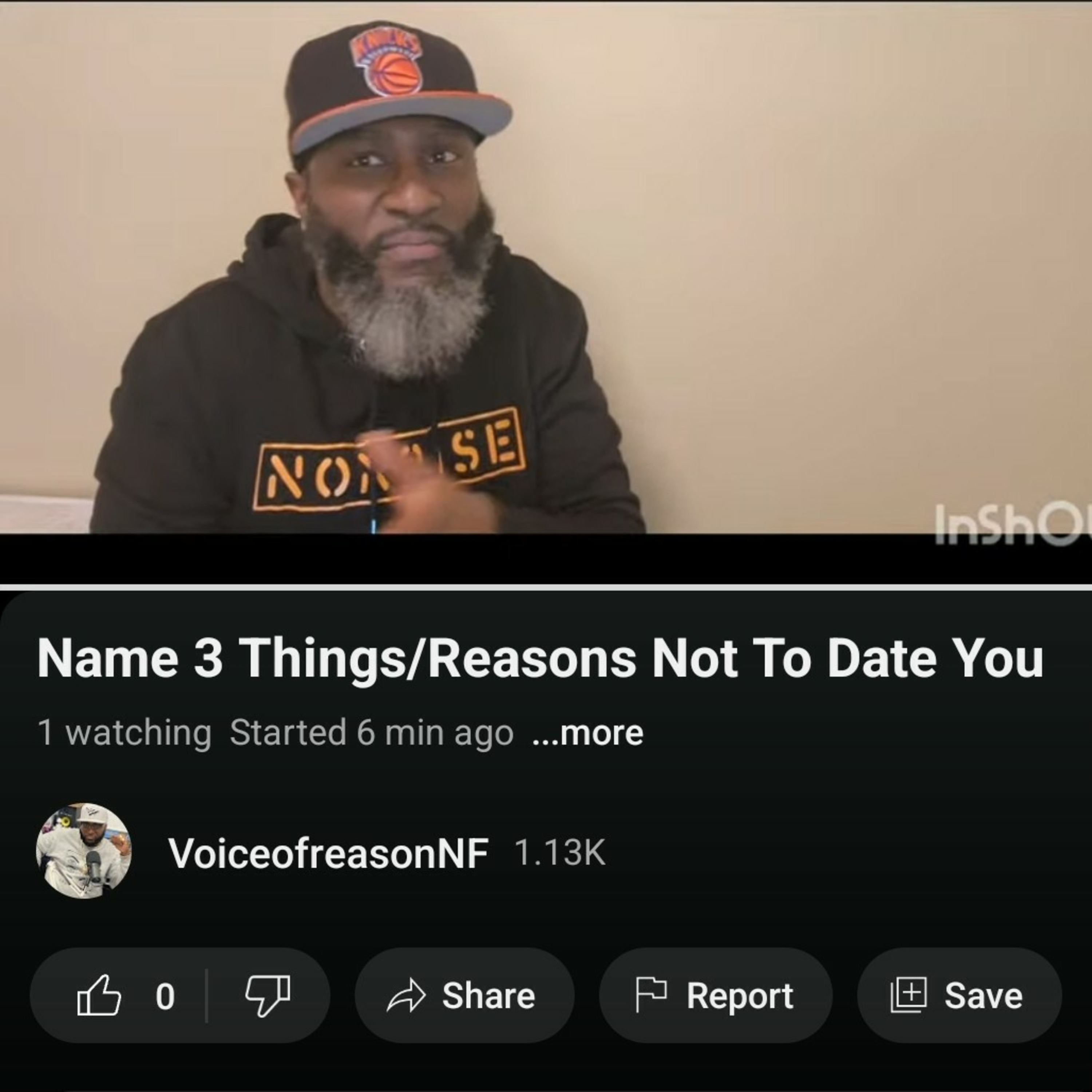 Name Three Things/Reasons To Not Date You episode artwork