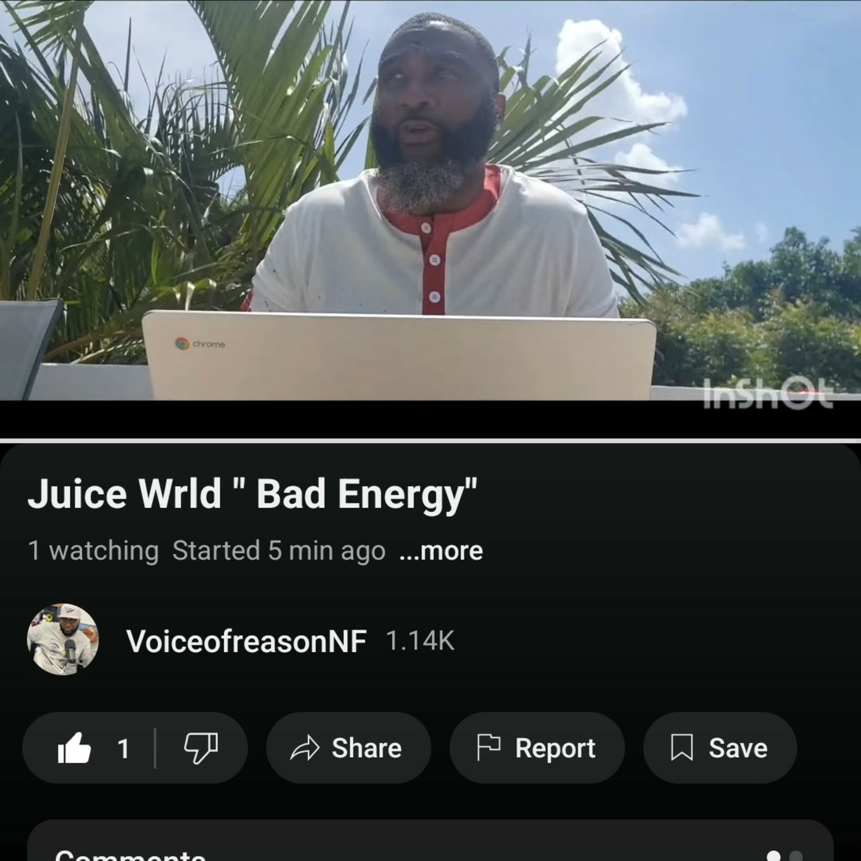 Juice Wrld "Bad Energy" episode artwork