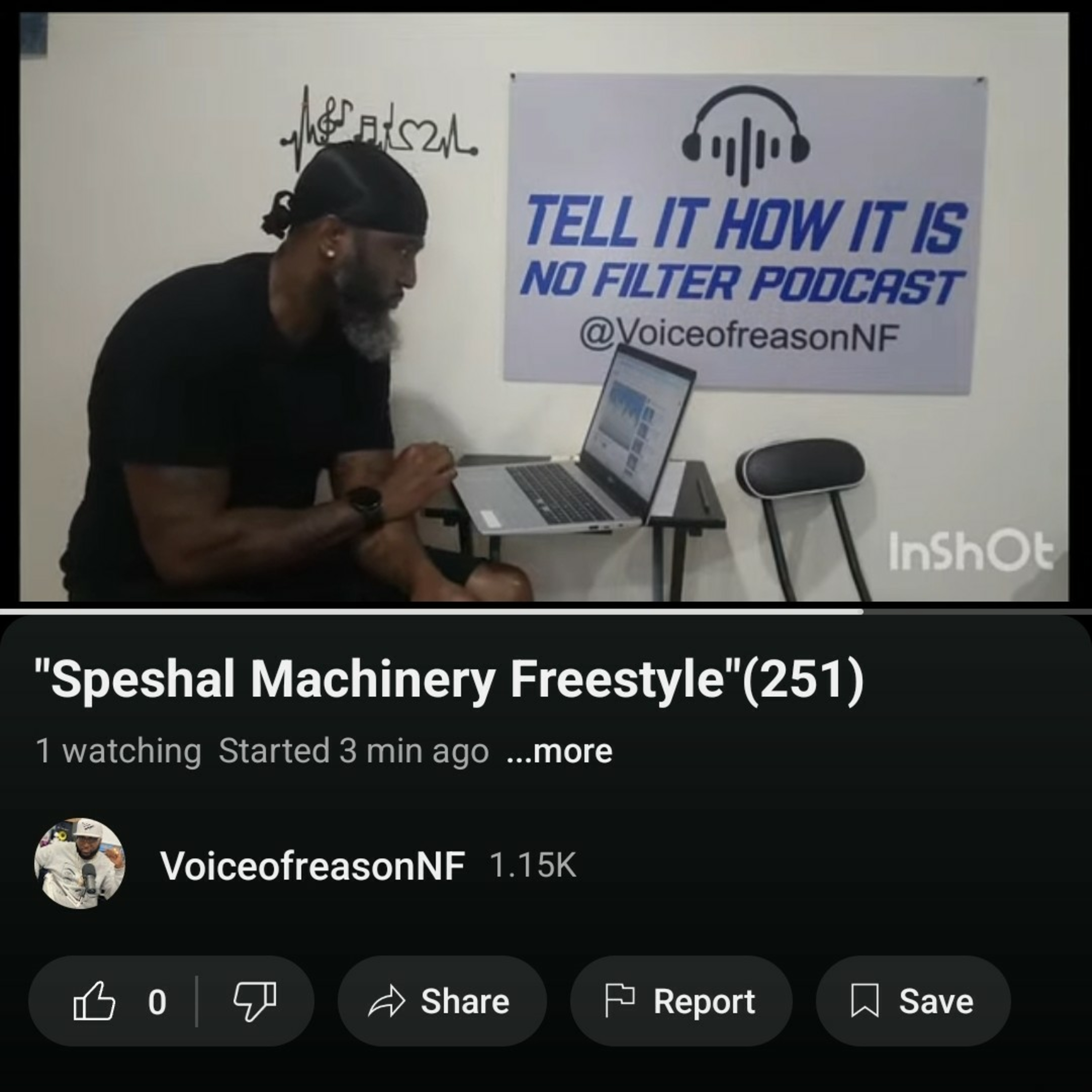 "Speshal Machinery Freestyle" episode artwork