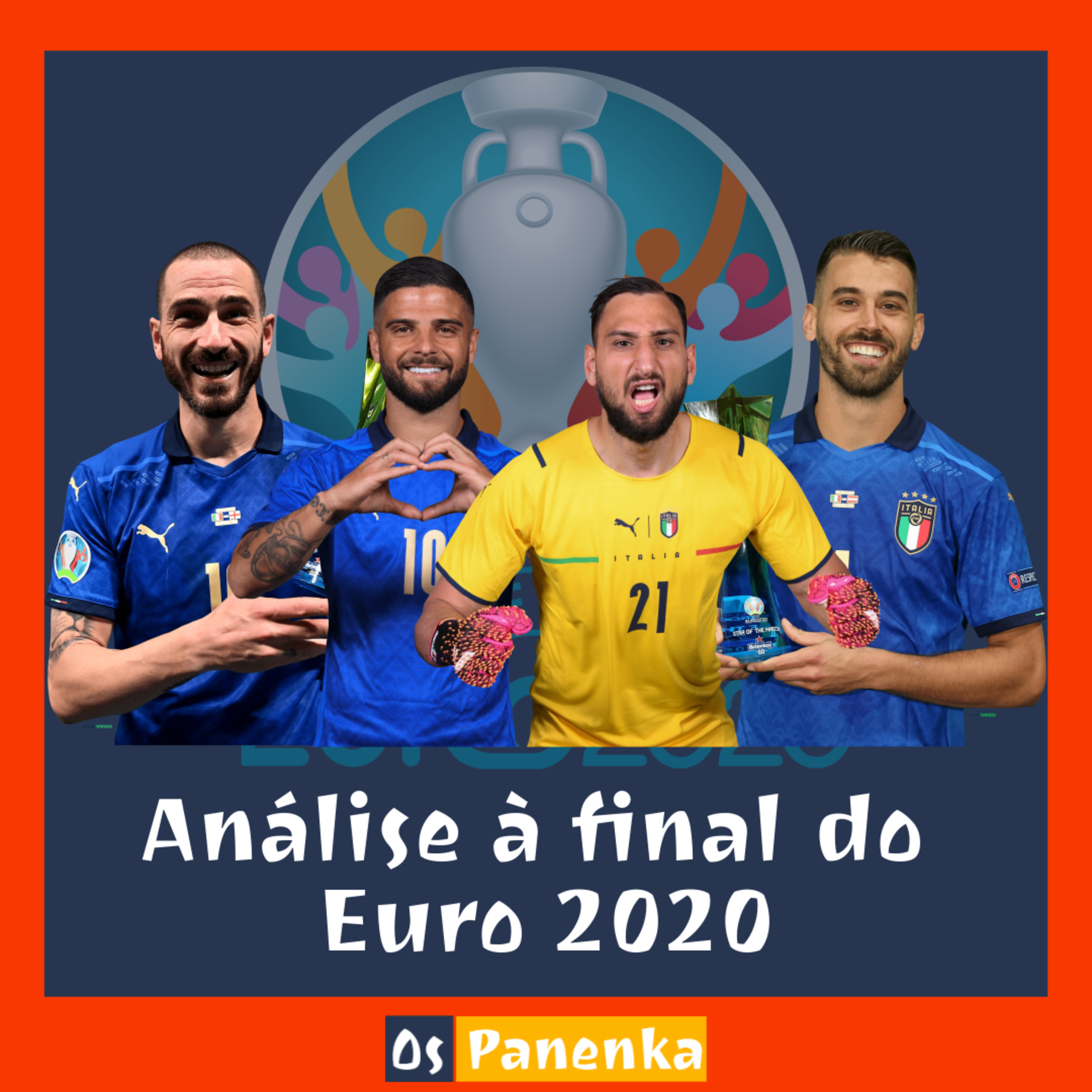 Análise à final do Euro 2020: Itália 1 - 1 Inglaterra (3-2 g.p) episode artwork