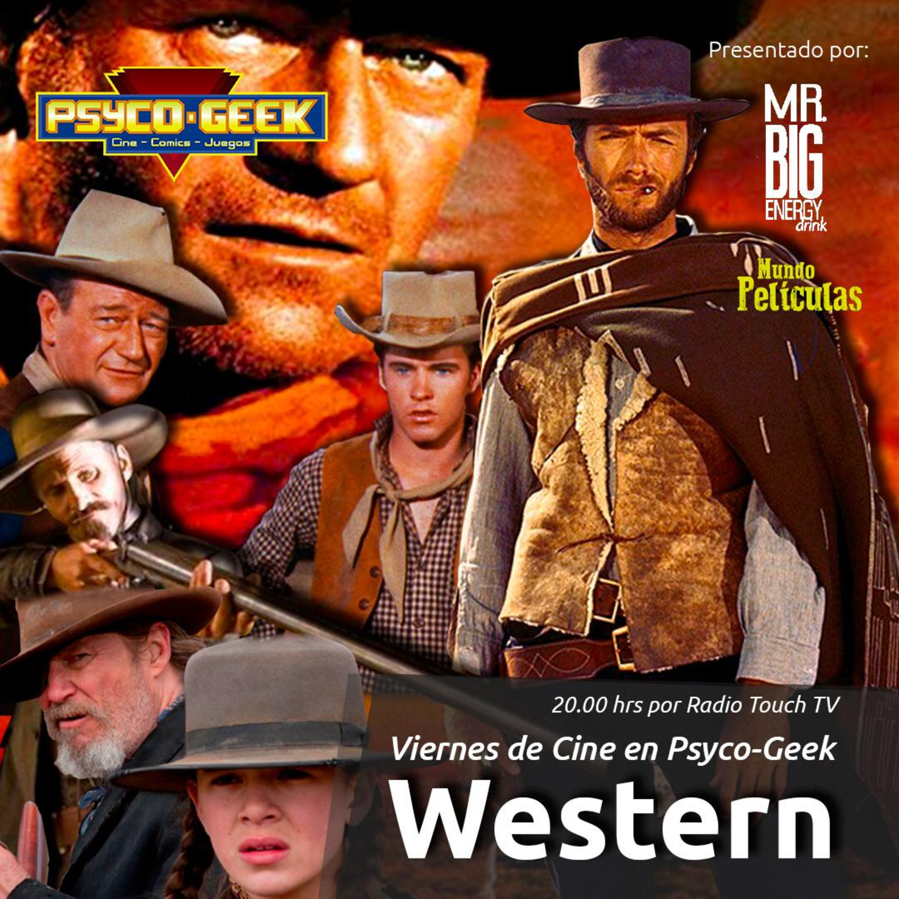 PsycoGeek #ViernesDeCine ep. Cine Wéstern Radio Touch episode artwork