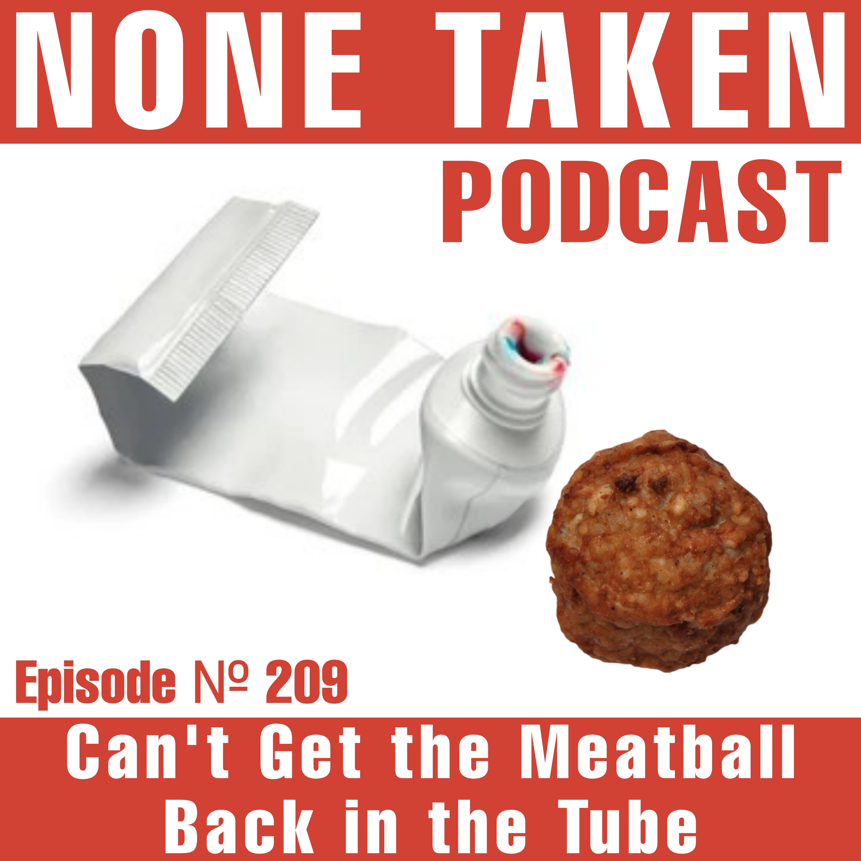 E 209 Can't Get The Meatball Back In The Tube episode artwork