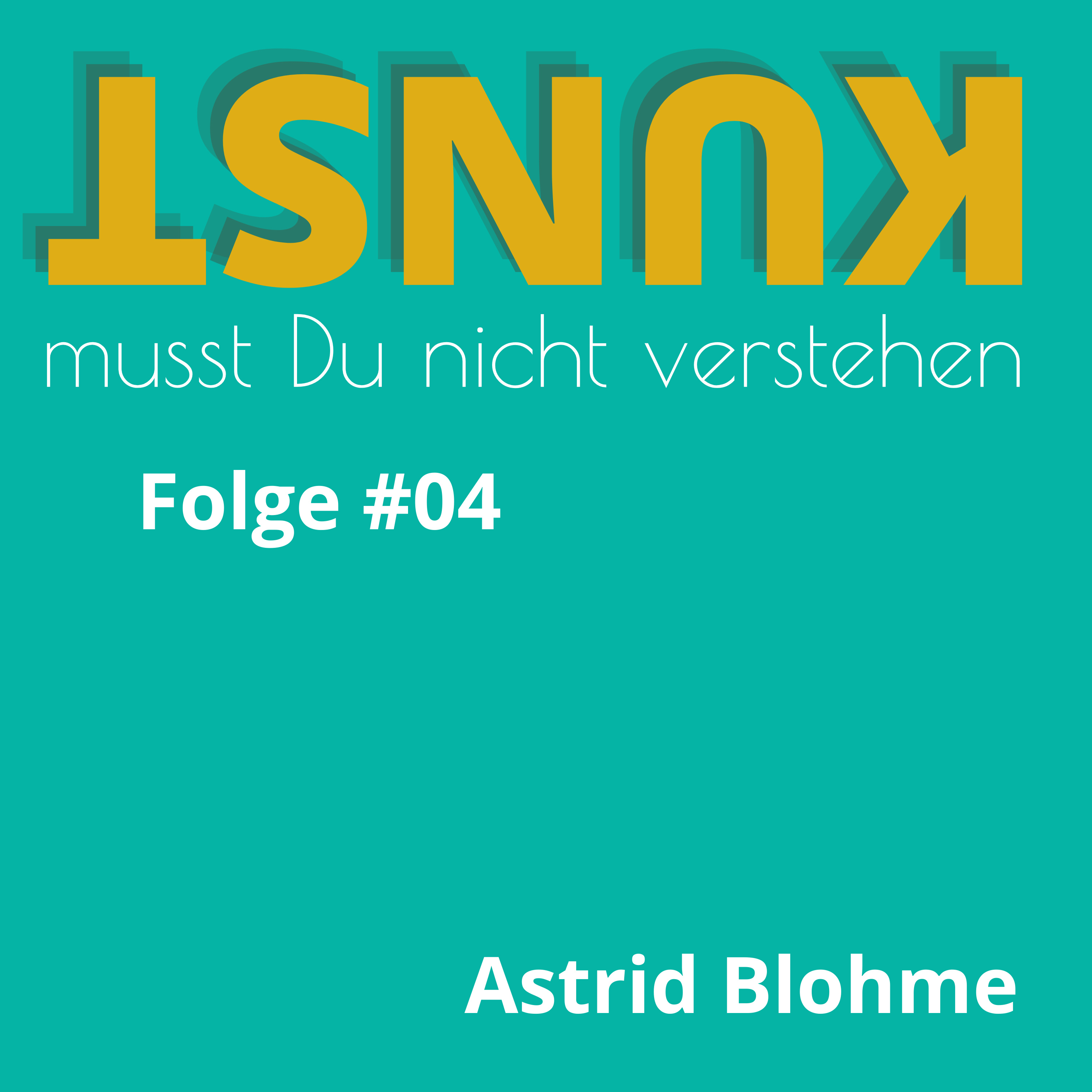 Kunst musst Du nicht verstehen