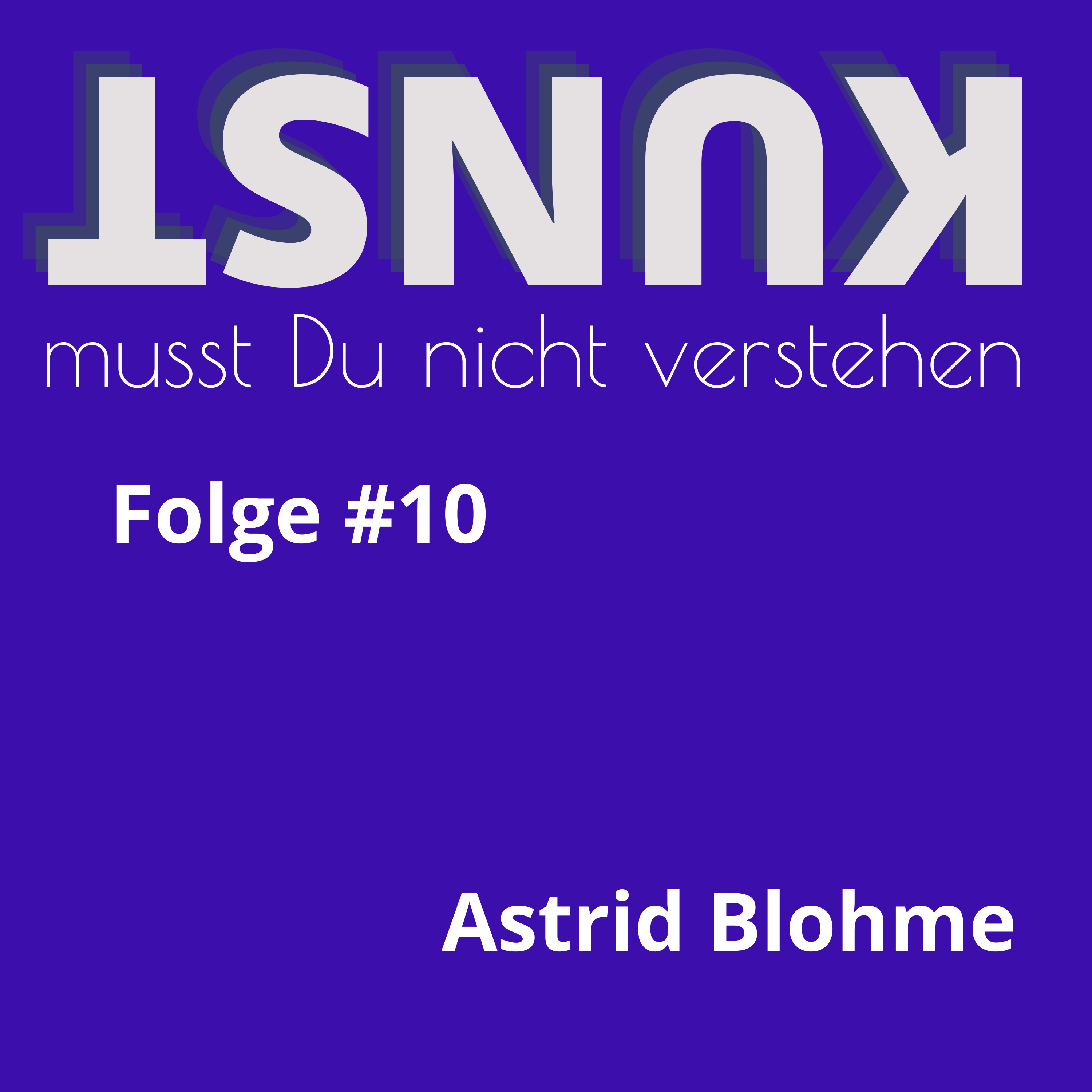 Kunst musst Du nicht verstehen
