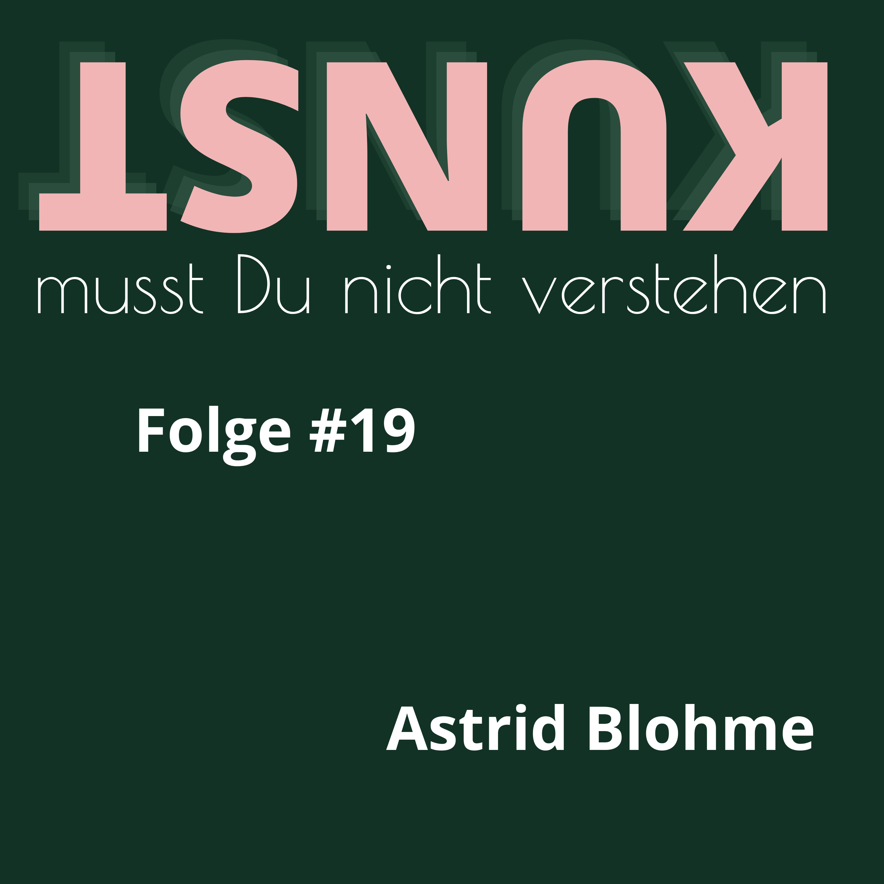 Kunst musst Du nicht verstehen