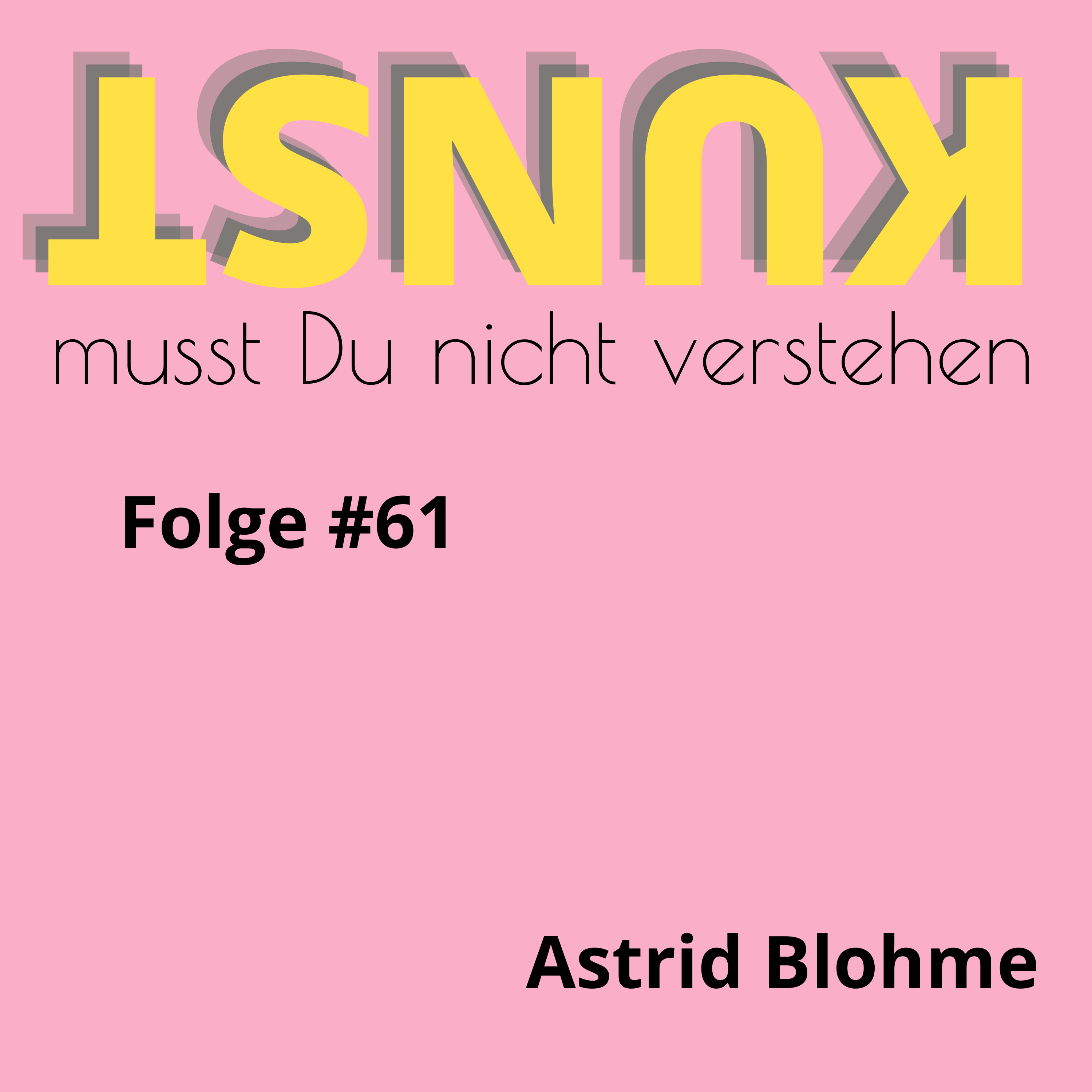 Kunst musst Du nicht verstehen