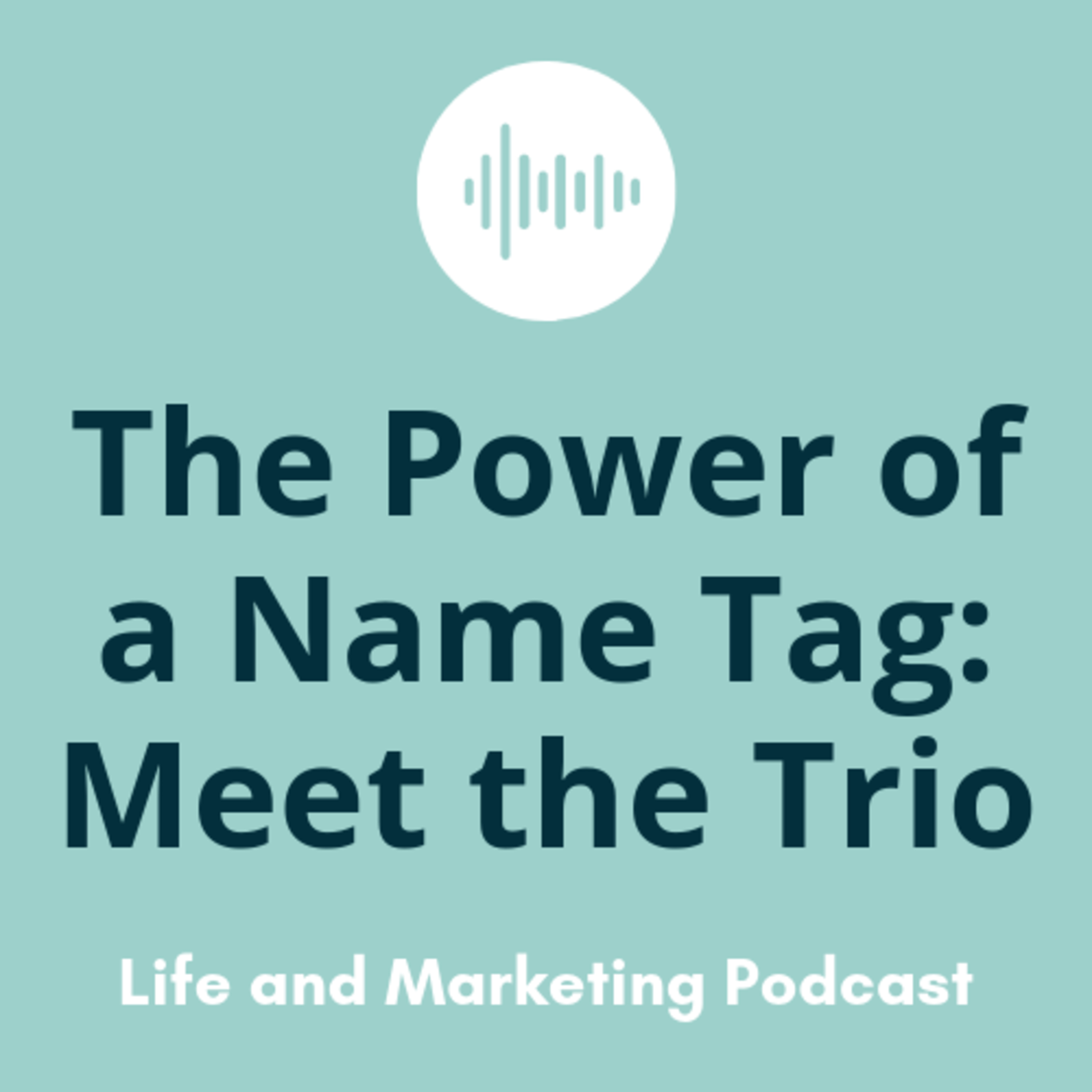 #1 The Power of a Name Tag: Meet the Trio episode artwork