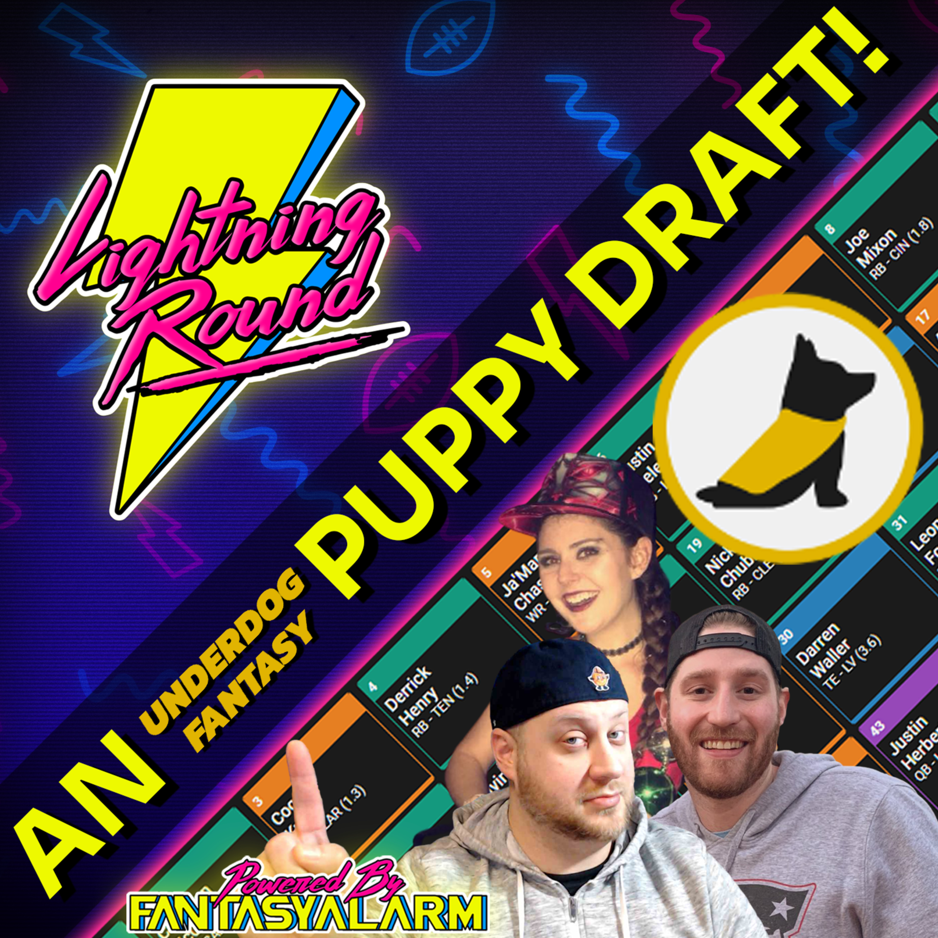 An Underdog Fantasy Best Ball "Puppy" Draft! episode artwork
