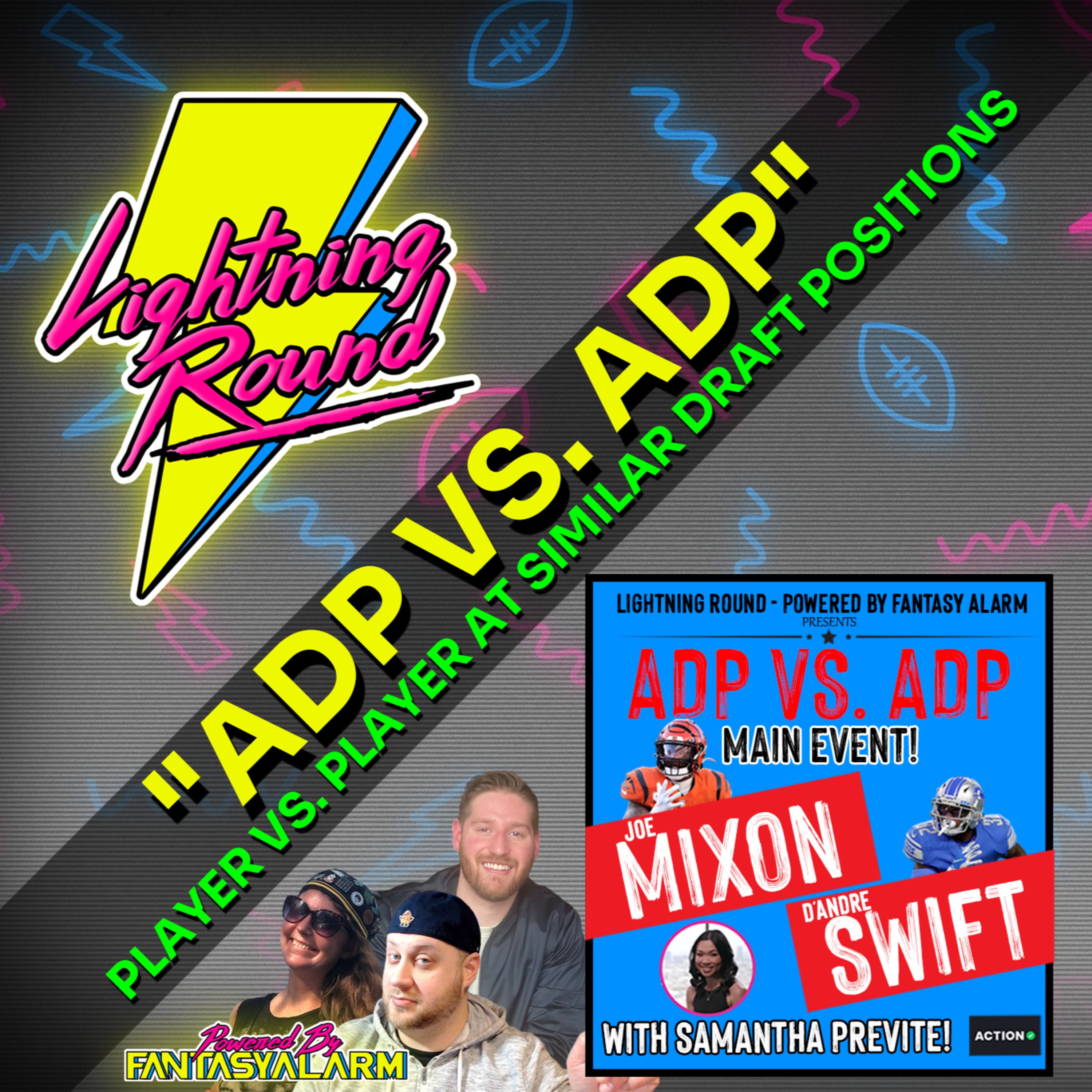 "ADP vs. ADP": Debating Players with Similar Draft Value in 2022 Fantasy Football episode artwork