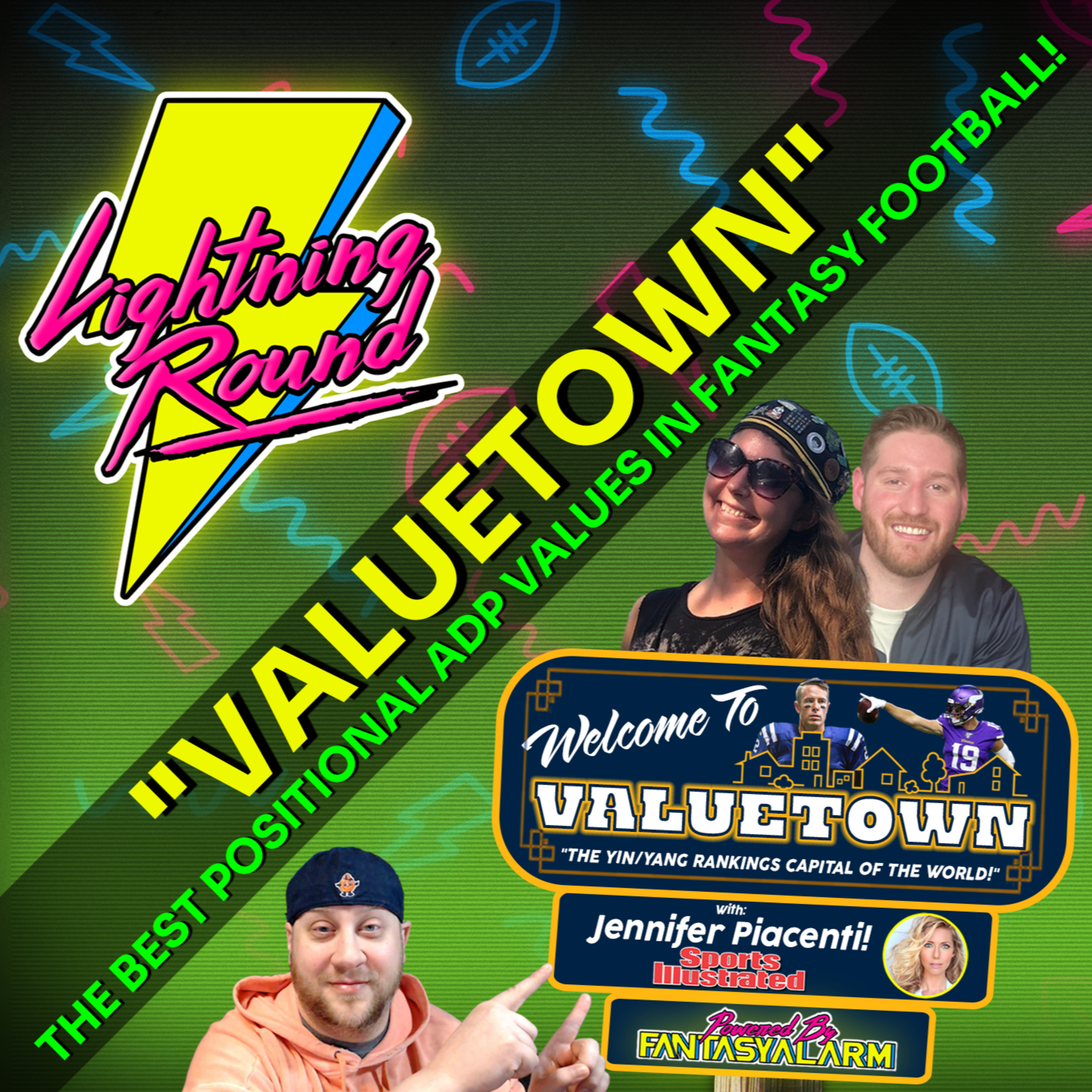"Valuetown": The Best Positional ADP Values in Fantasy Football! episode artwork