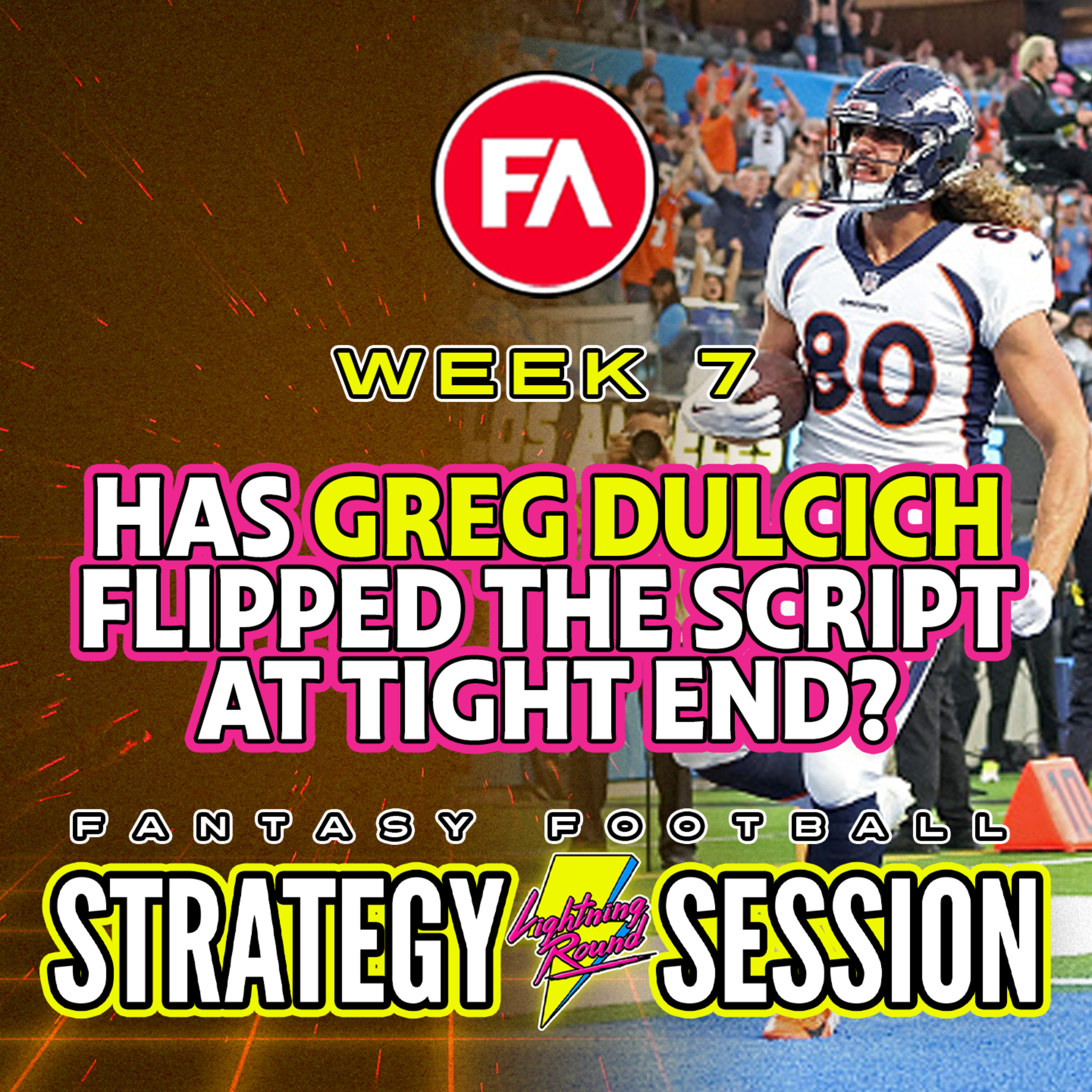 Has Greg Dulcich Flipped the Script at Tight End? 🔄 - Week 7 Strategy Session episode artwork