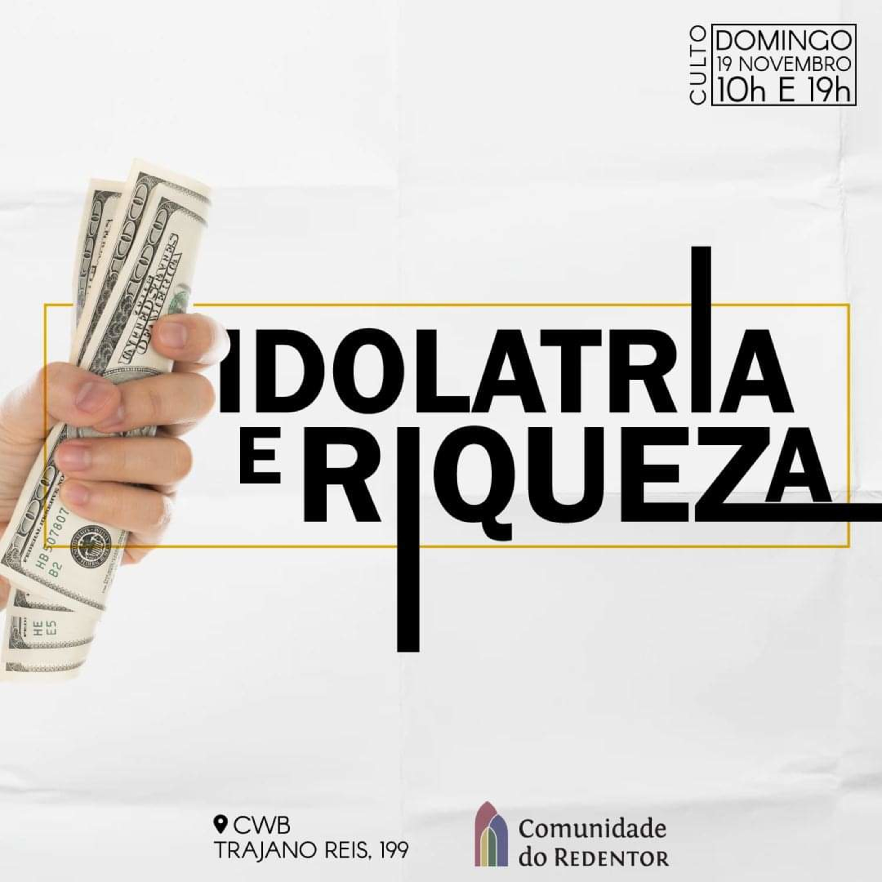 Idolatria E Riqueza | Jacson H Eberhardt episode artwork