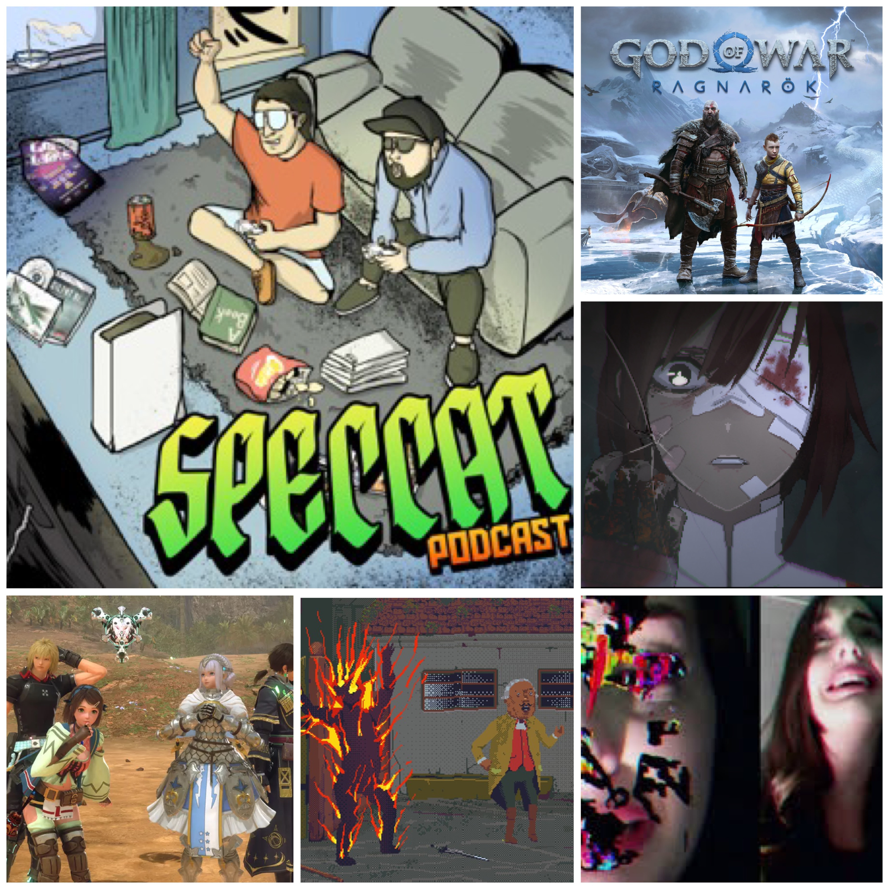 117. God of War: Ragnarök, SIGNALIS och The Case of the Golden Idol episode artwork