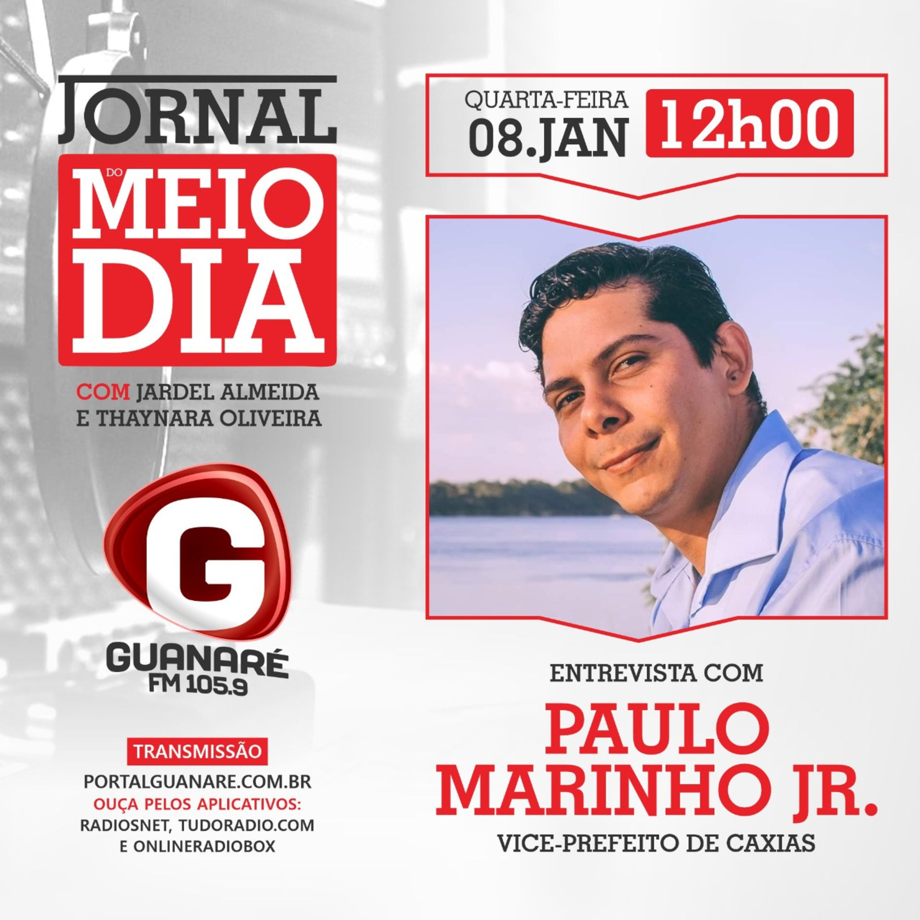JMD Entrevista | Paulo Marinho Júnior afirma que não há possibilidade de romper com Fábio Gentil em 2020 episode artwork
