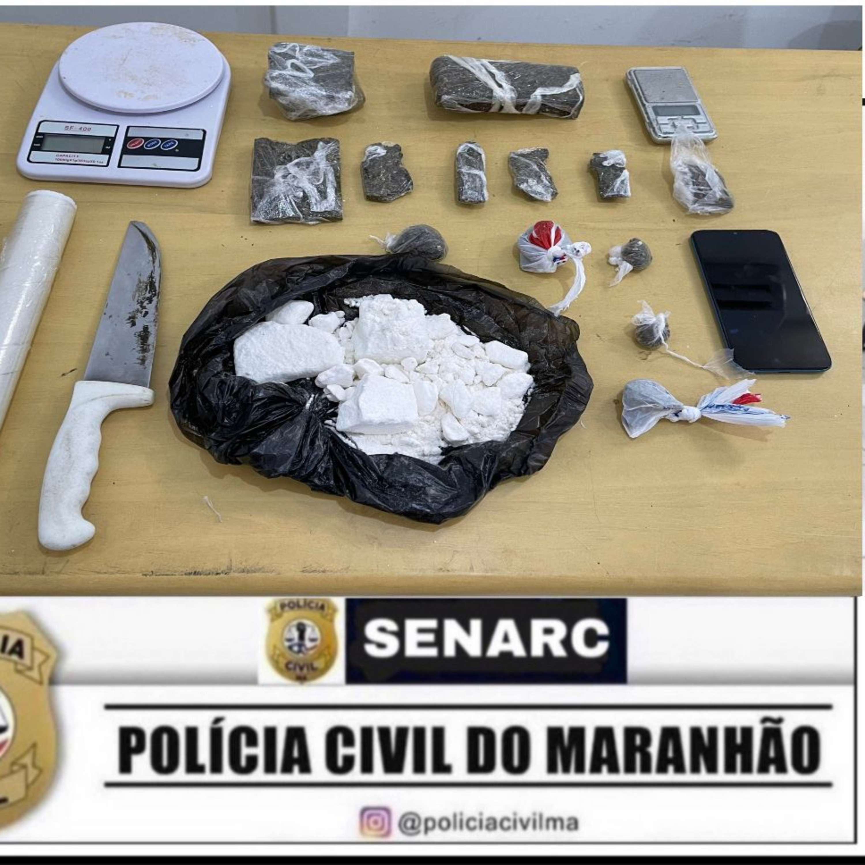 Homem é preso após ser visto vendendo drogas com criança de colo no Maranhão, diz polícia episode artwork