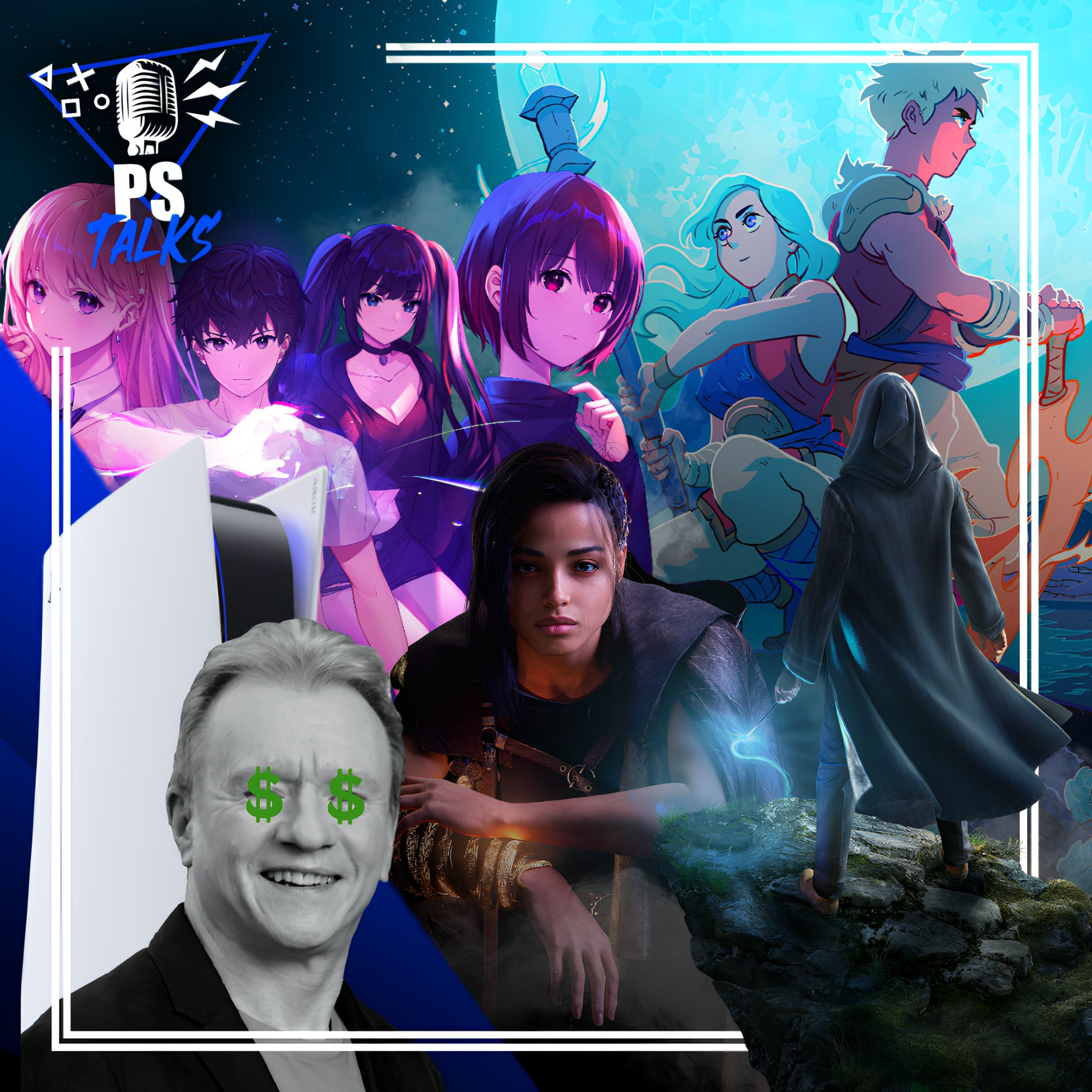 #56 | Relatório da Sony; Live From PS5 com rumor; RE4; Um monte de jogos e um final especial! episode artwork
