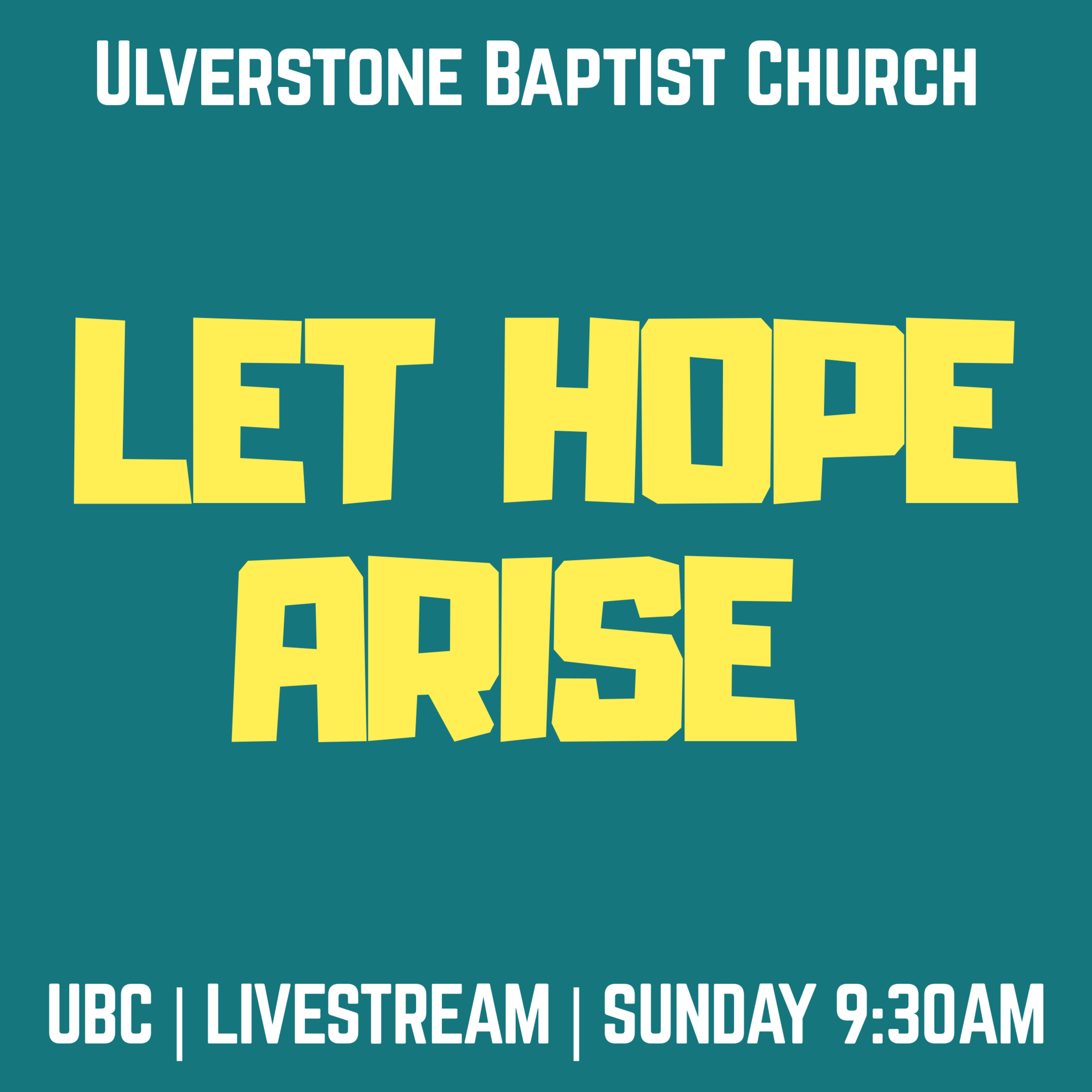 LET HOPE ARISE PART THREE - LOUIS FIFE - AUGUST 2ND 2020 episode artwork