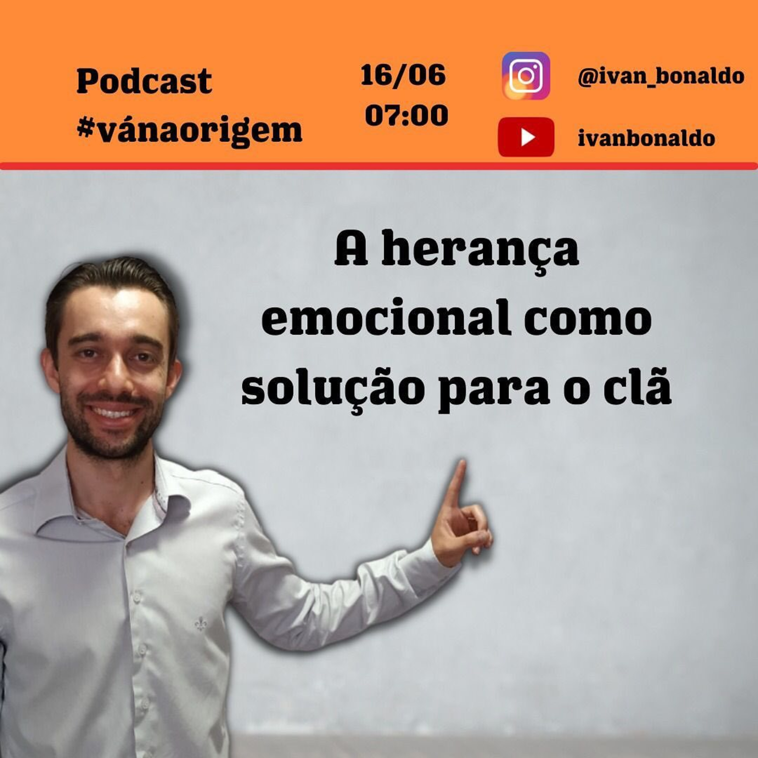 As heranças emocionais como ferramenta de proteção para o paciente | Ivan Bonaldo EP 122 episode artwork