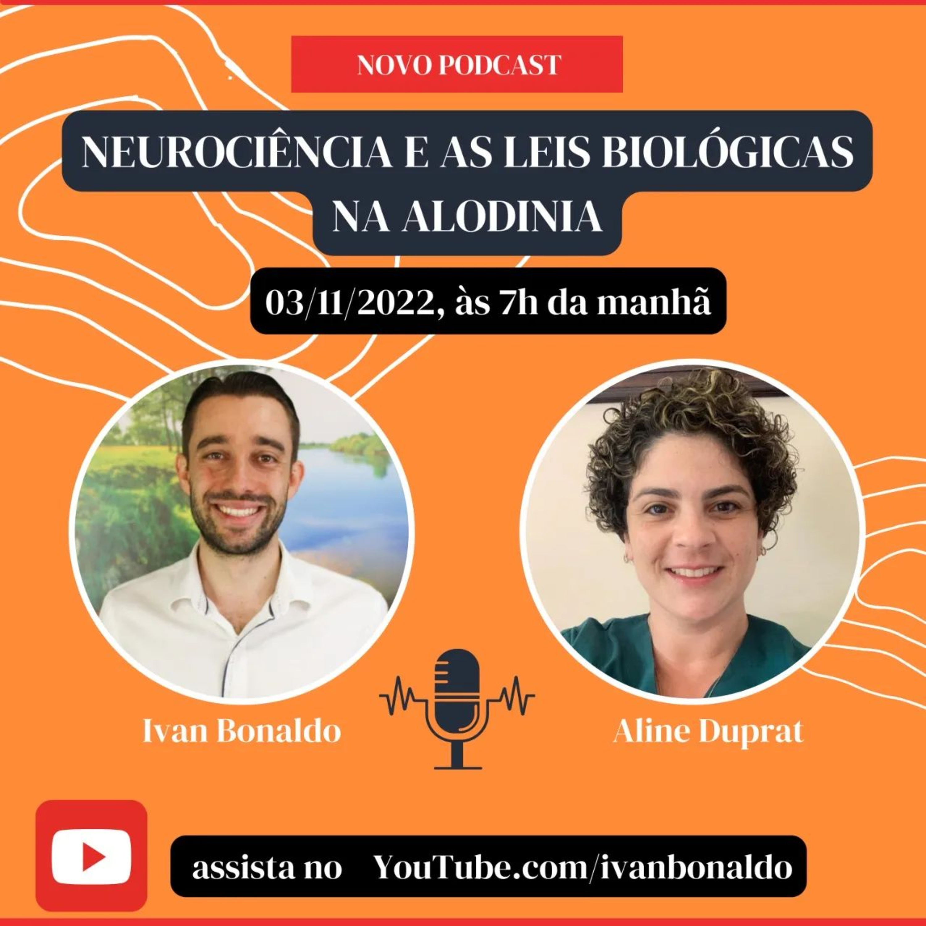 Neurociência e as Leis Biológicas na Alodinia | Ivan Bonaldo EP 140 episode artwork