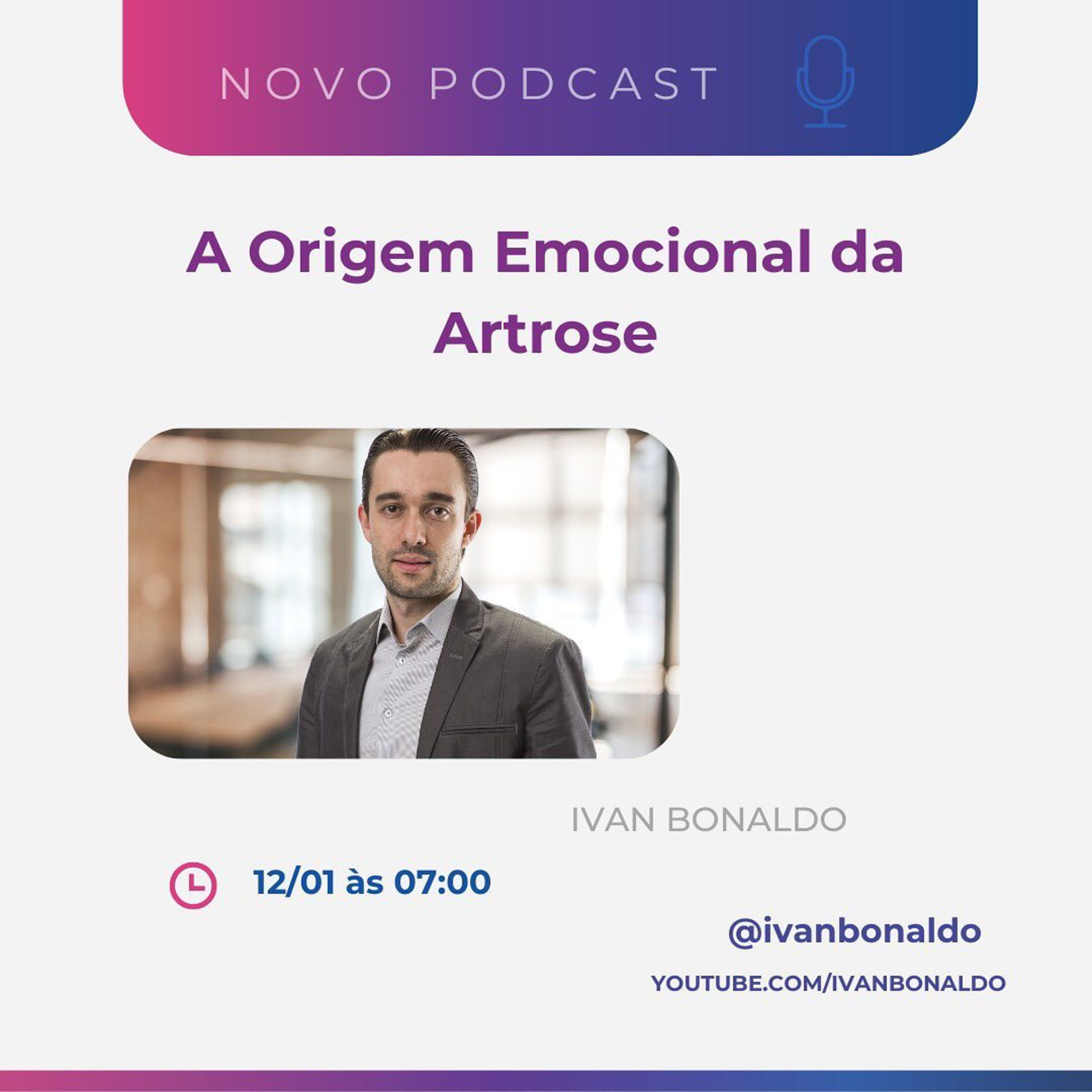 A origem emocional da Artrose | Ivan Bonaldo EP 150 episode artwork