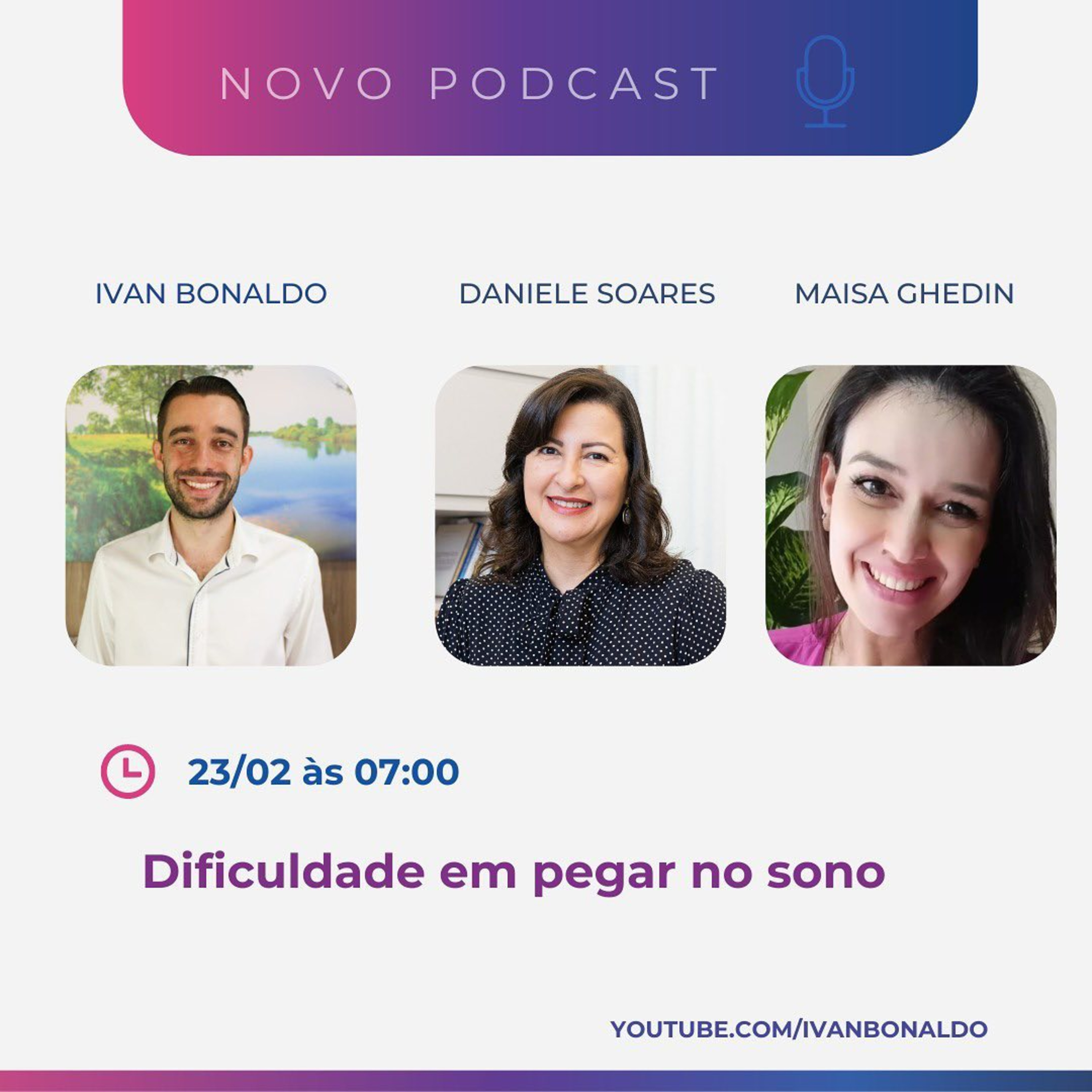 Paciente com dificuldade de pegar no sono | Ivan Bonaldo EP 156 episode artwork
