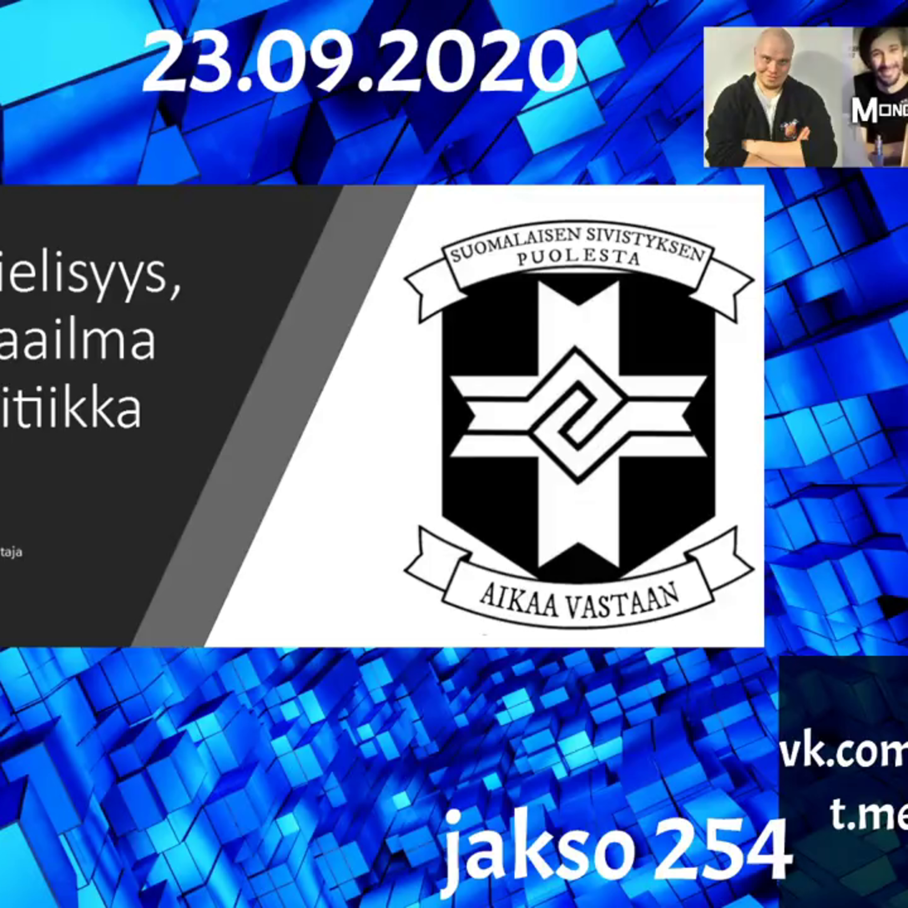Monokulttuuri FM 23.9.2020 – jakso 254 episode artwork