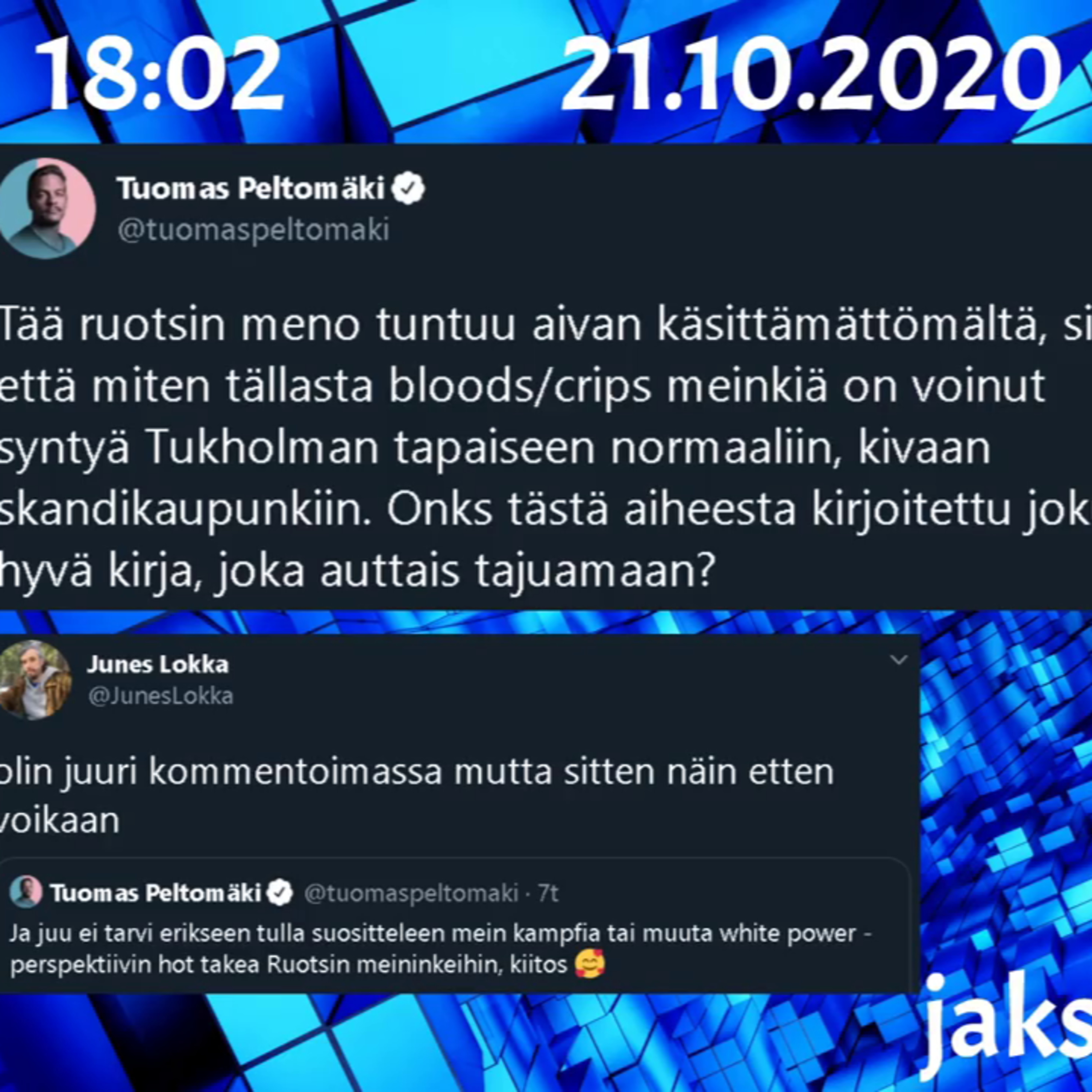 Monokulttuuri FM 21.10.2020 – jakso 257 episode artwork