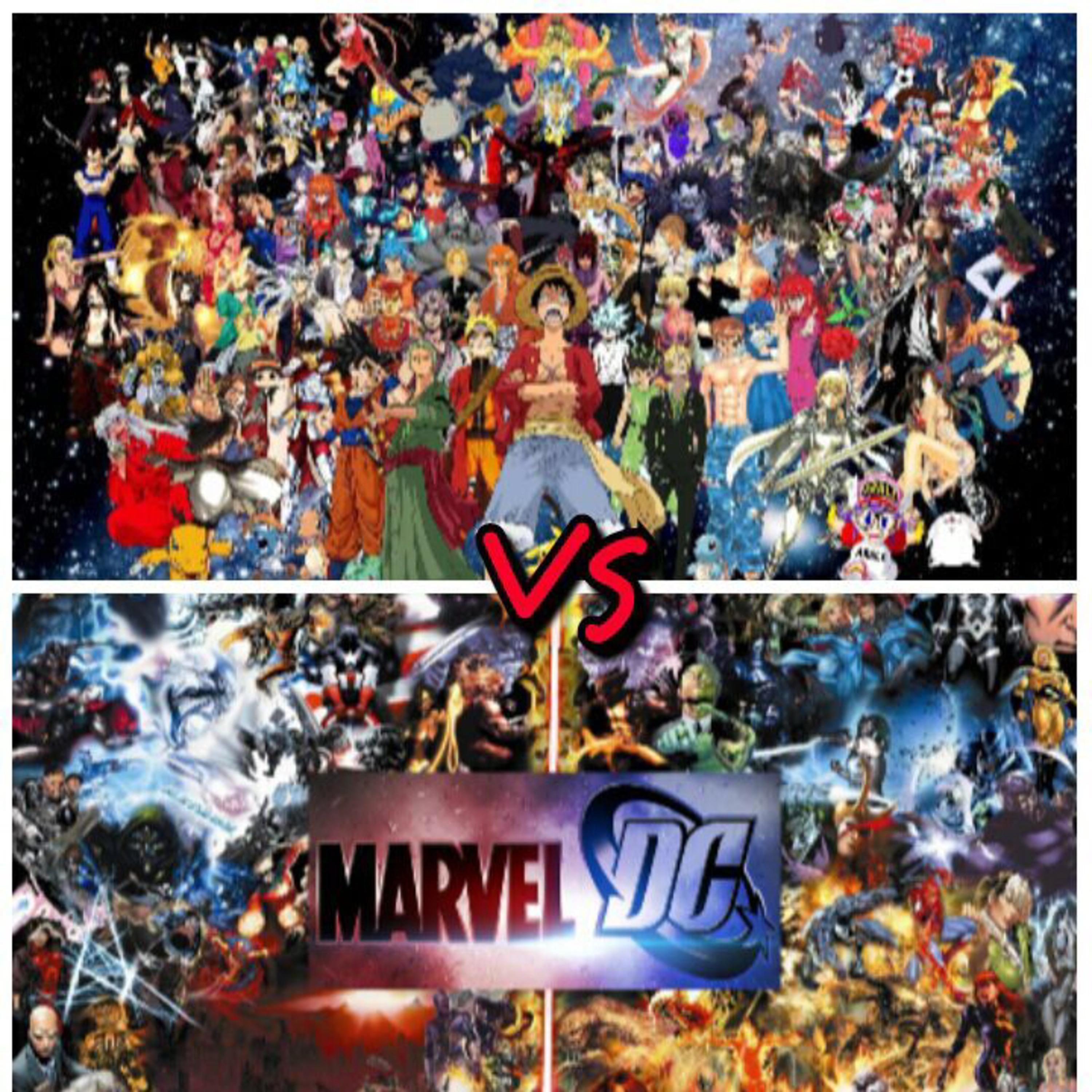 Live Action Comic vs Live Action Anime Shows/Movies episode artwork