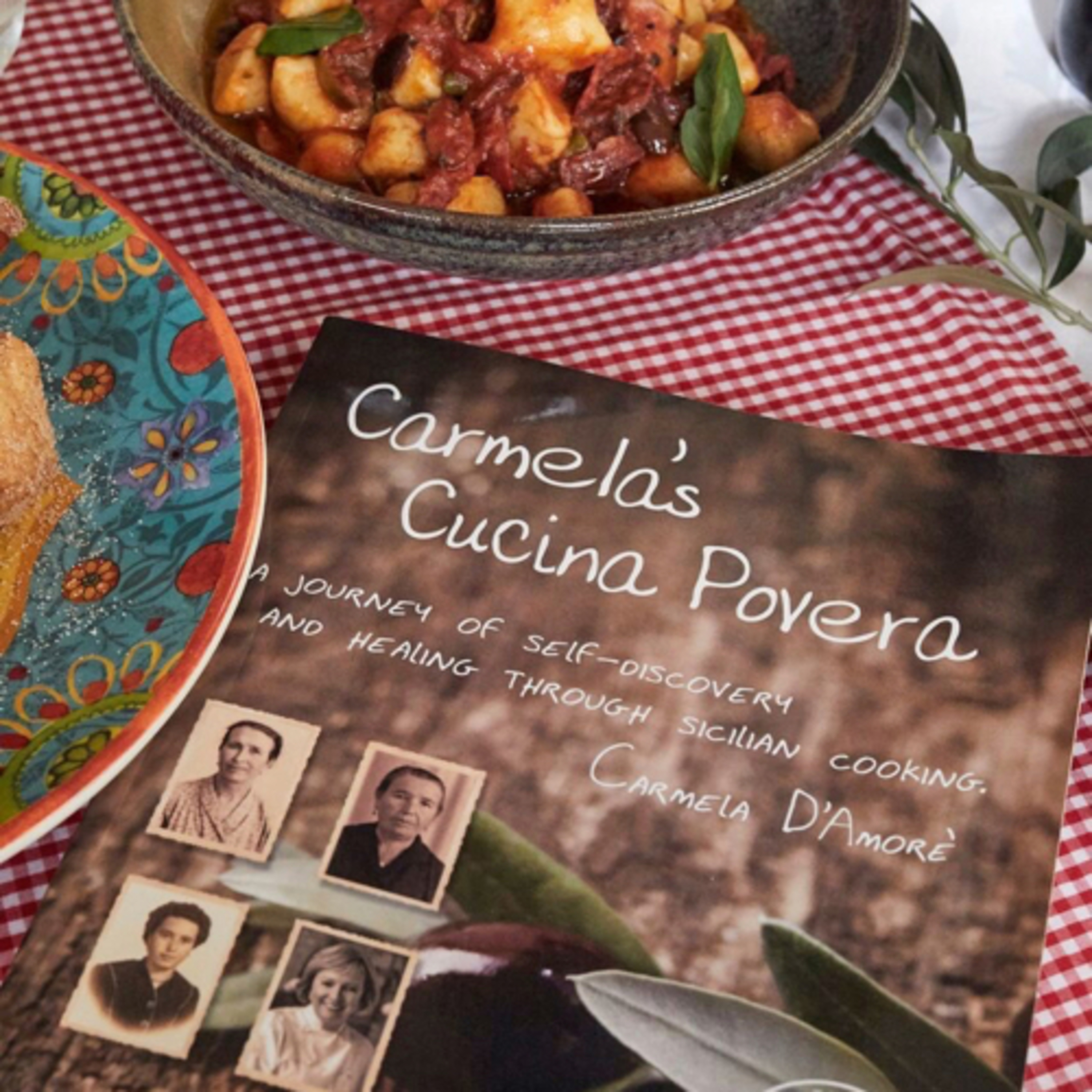 Let food be thy medicine Podcast by Retired International Sicilian chef & Author Carmela D\'Amore