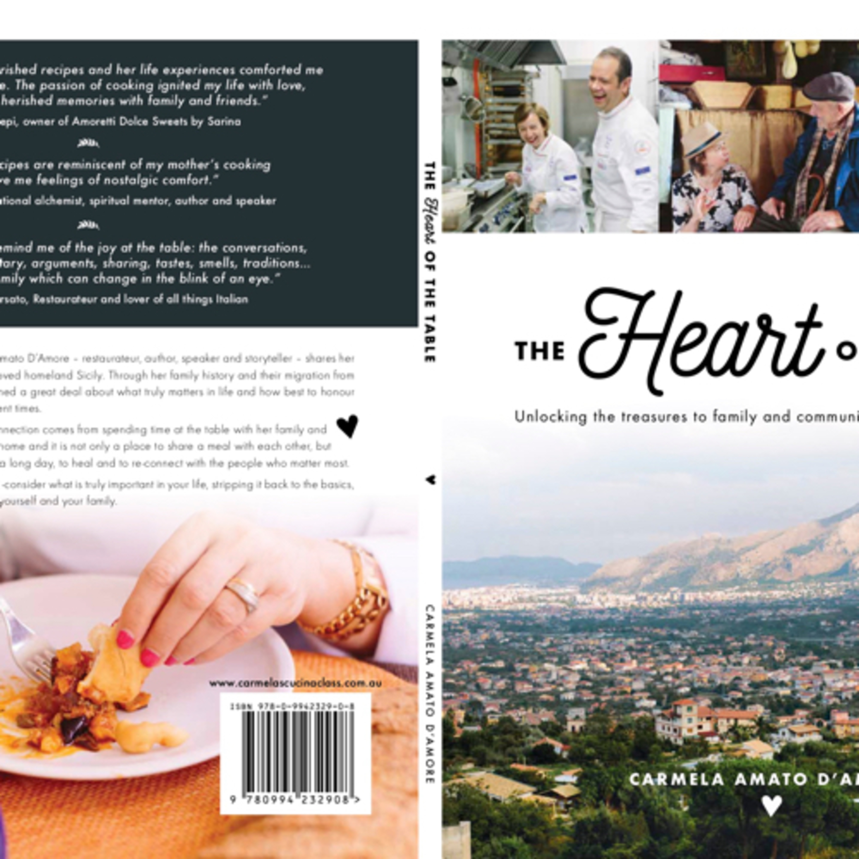 Let food be thy medicine Podcast by Retired International Sicilian chef & Author Carmela D\'Amore