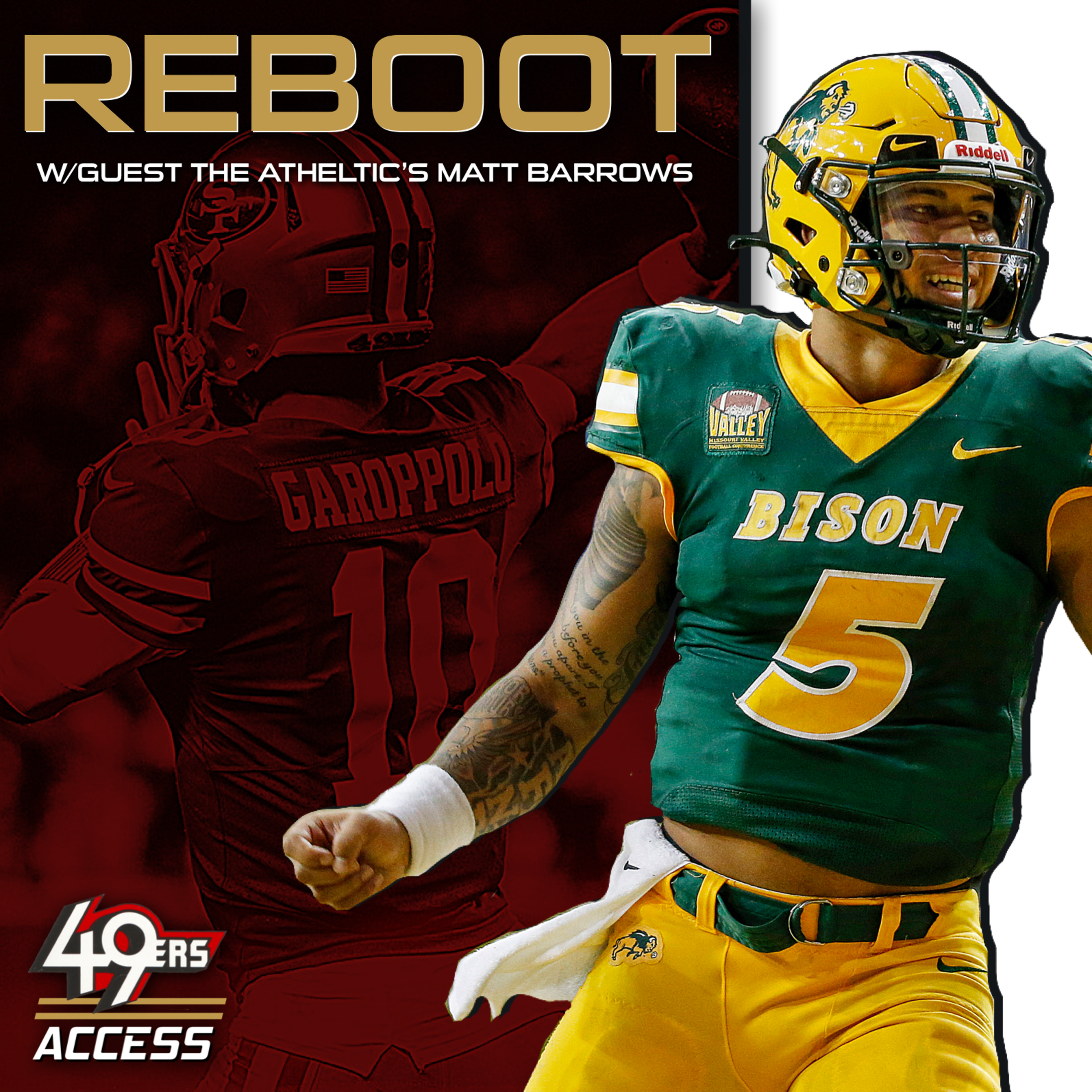 REBOOT: The 49ers daring trade up for a franchise quarterback in the NFL Draft & Jimmy Garoppolo's uncertain future in San Francisco episode artwork