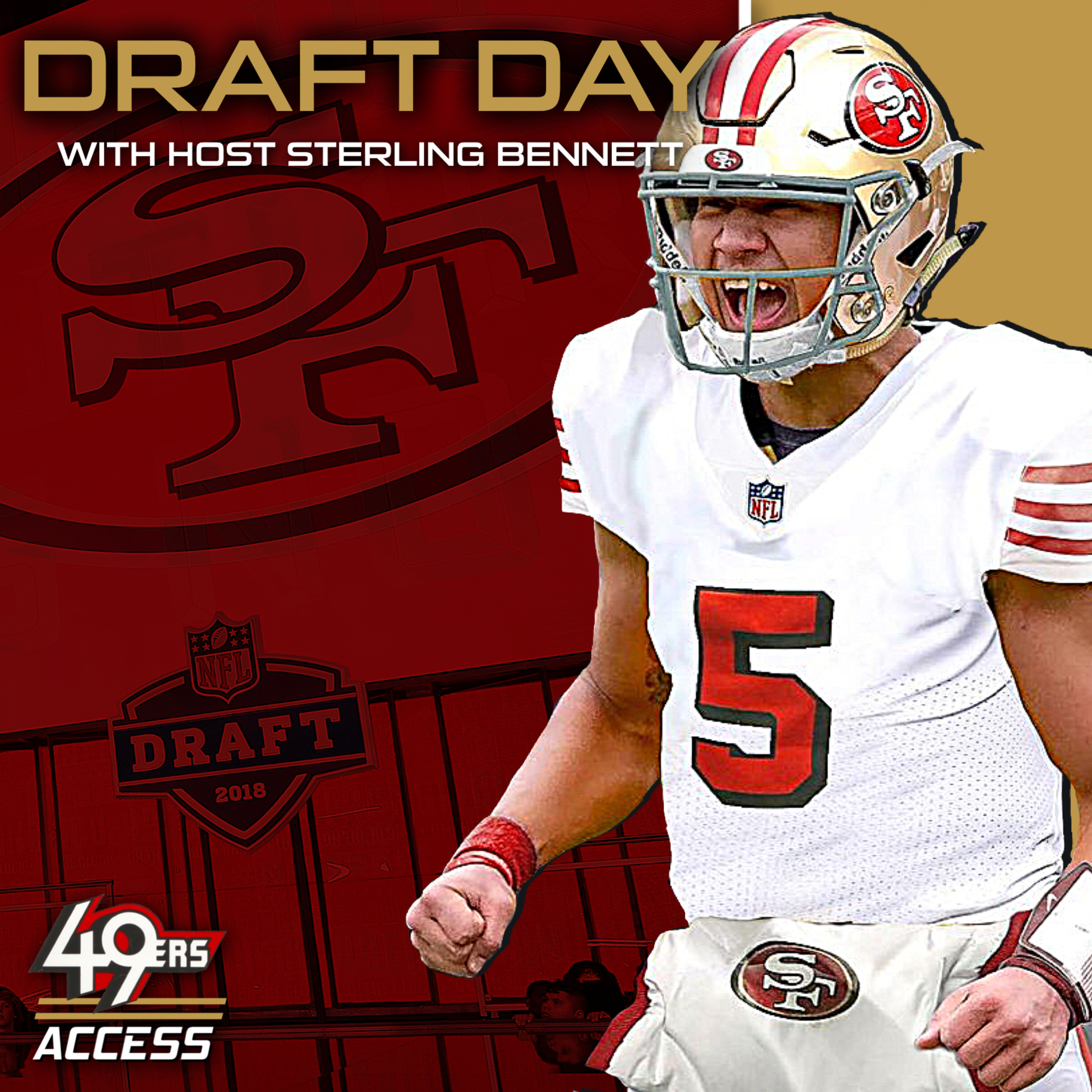 DRAFT DAY: The Final 49ers 2021 NFL Mock Draft, Draft Day Conspiracy Theories and Trey Lance the favorite for San Francisco? episode artwork
