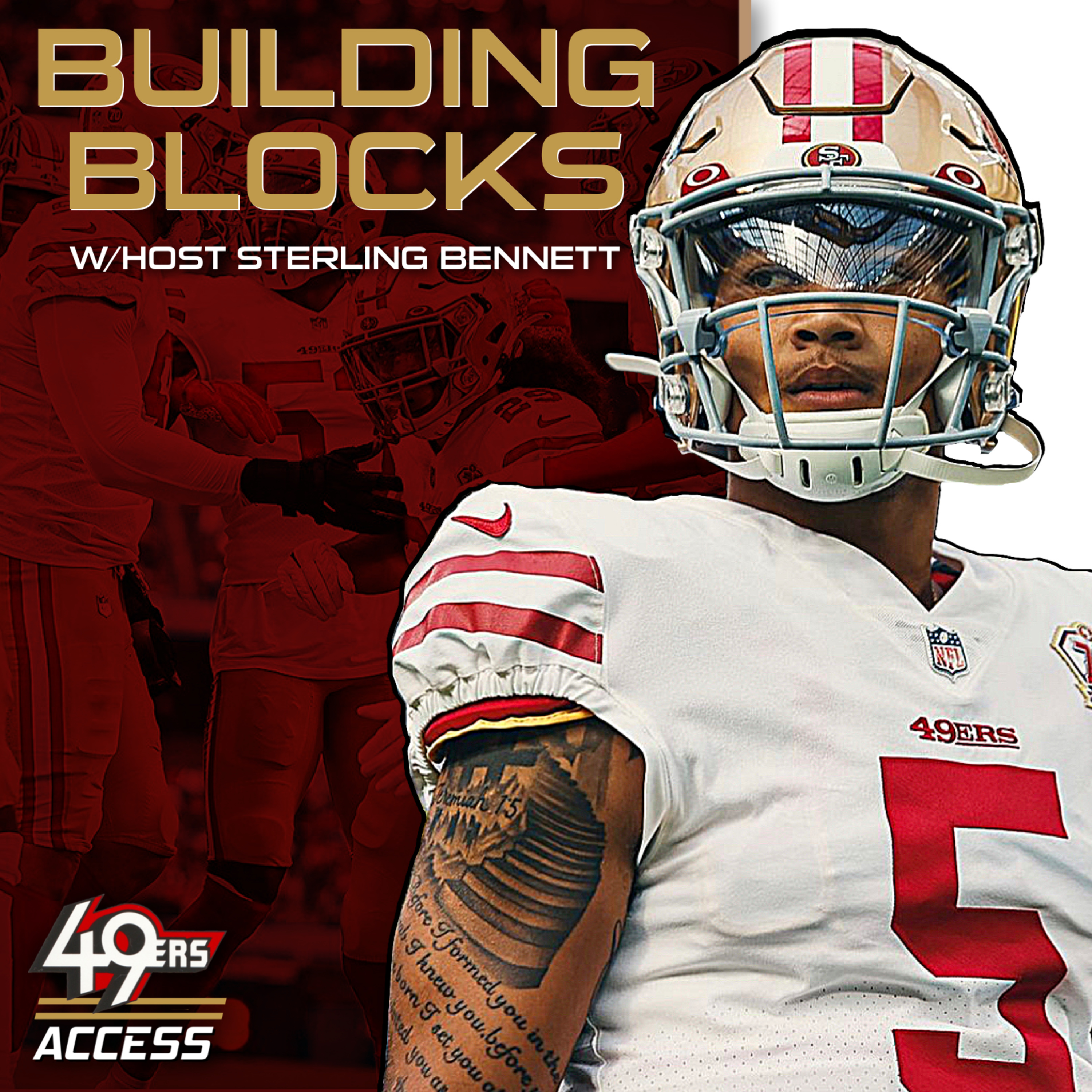 BUILDING BLOCKS: Trey Lance impresses vs. Chargers, Why won't Kyle Shanahan name a starting quarterback & Week 2 Edition of Stock Up & Stock Down episode artwork