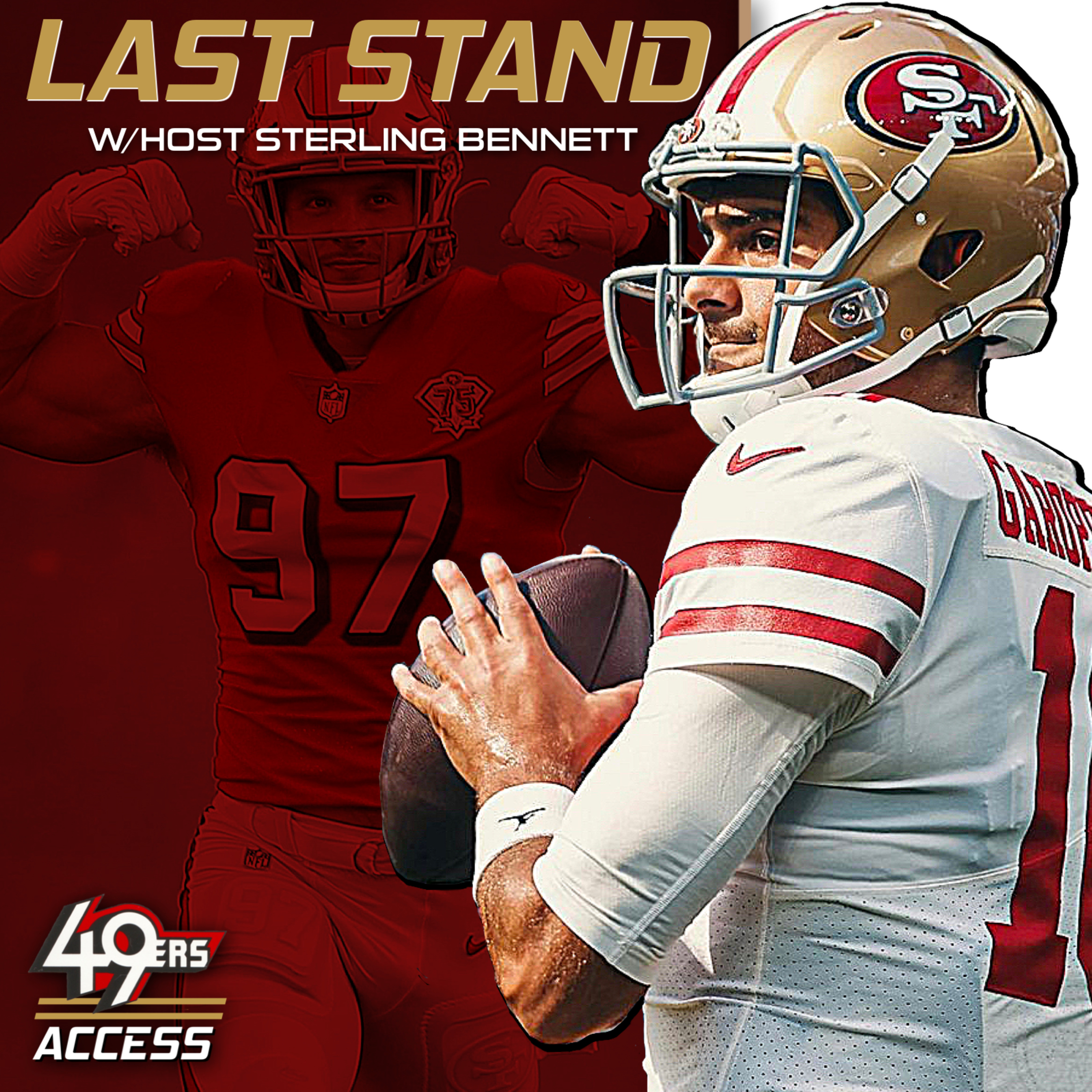 LAST STAND: Preview of 49ers Week 8 matchup vs. Chicago Bears, The Finale of Kyle Shanahan & Jimmy Garoppolo's relationship & a Halloween Celebration episode artwork