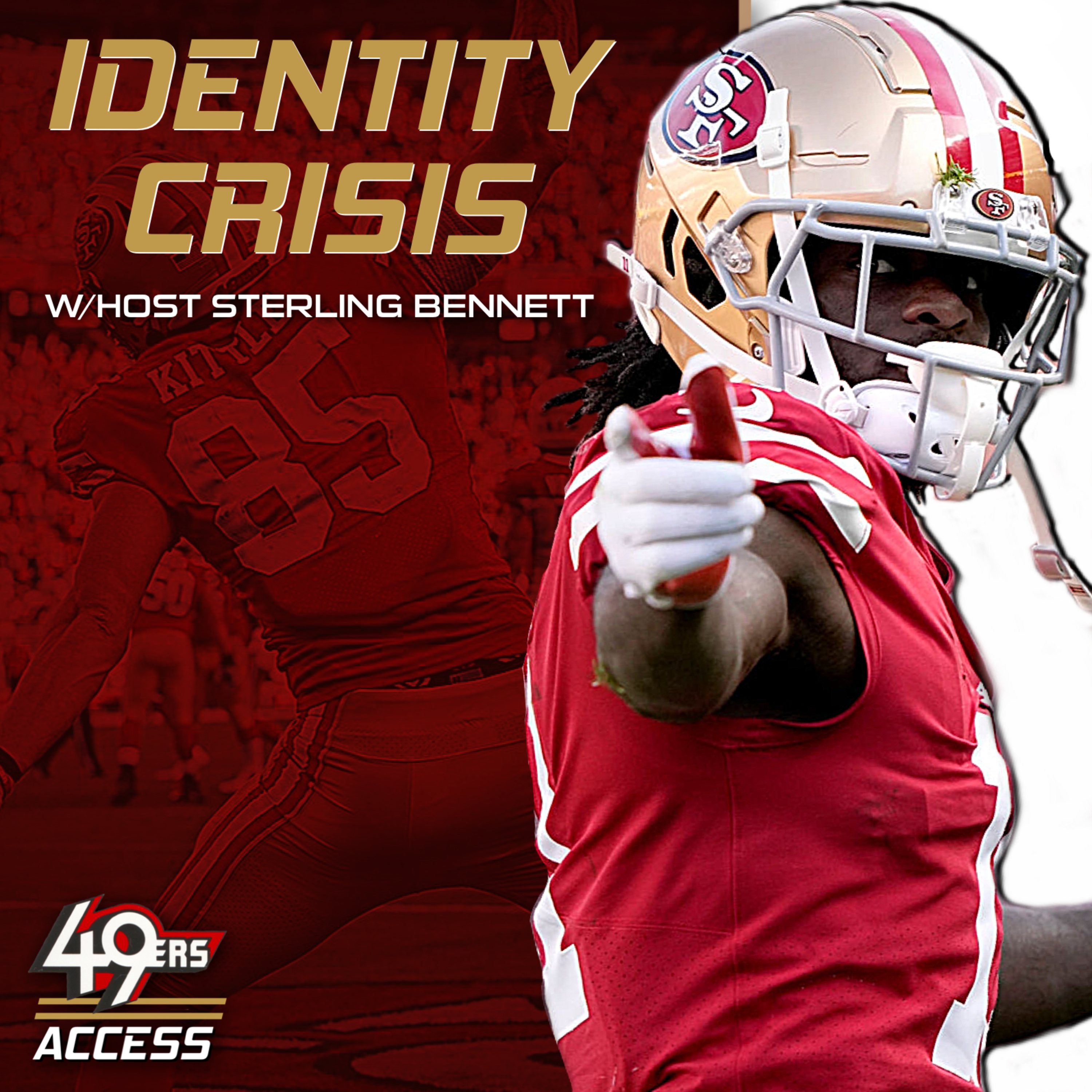 IDENTITY CRISIS: Reaction to the San Francisco 49ers Week 9 loss vs. Arizona Cardinals, Kyle Shanahan's Directionless Leadership & Impact of Mike McGlinchey's Season-Ending Injury episode artwork
