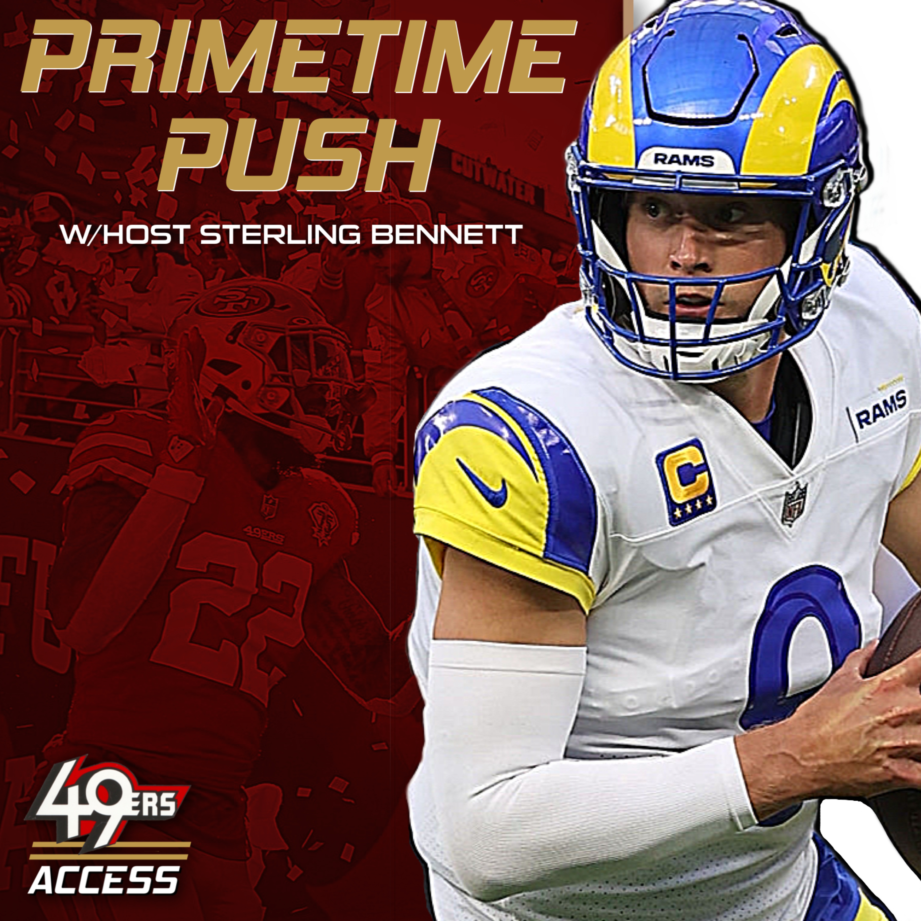 PRIMETIME PUSH: Preview of the 49ers Week 10 matchup vs. Los Angeles Rams, John Lynch calls out Fred Warner & Is Trey Lance regressing? episode artwork